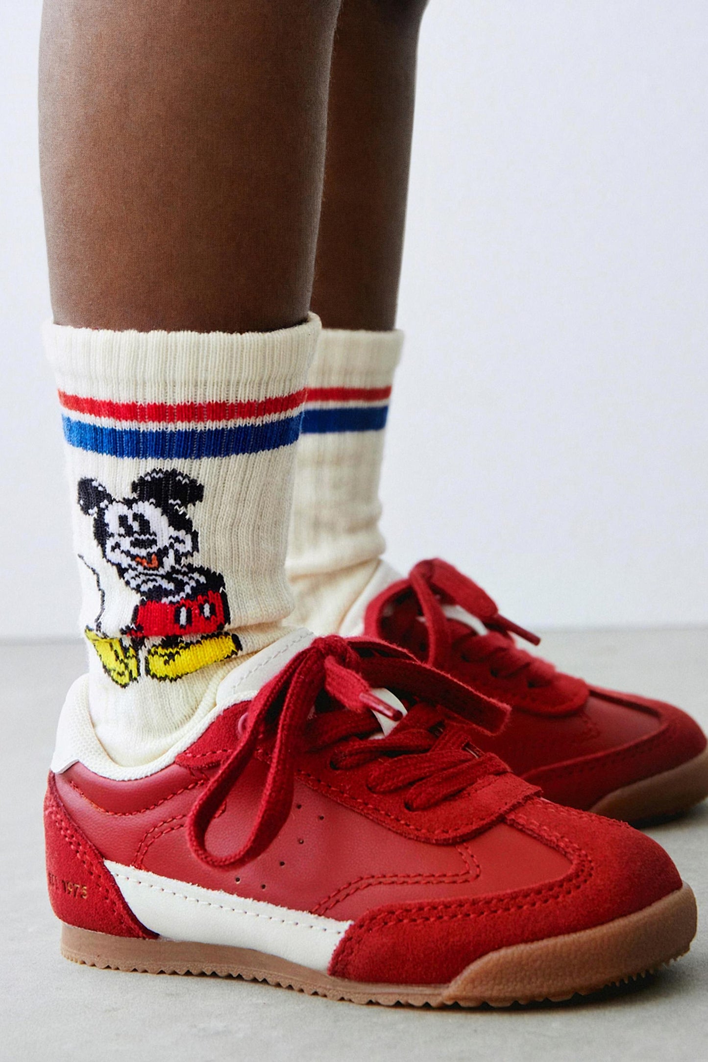 1-6 YEARS/ TWO-PACK OF MICKEY MOUSE © DISNEY LONG SOCKS