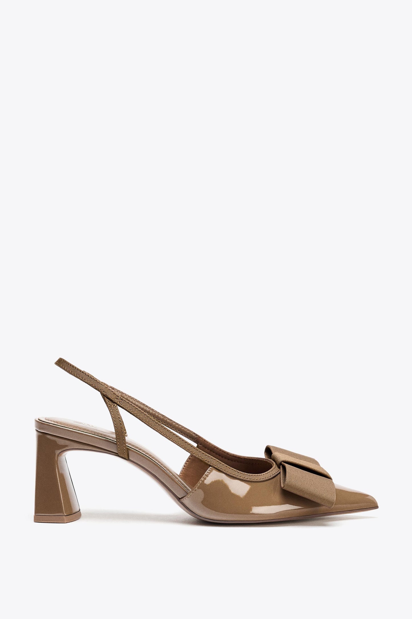 BOW SLINGBACK HEELS