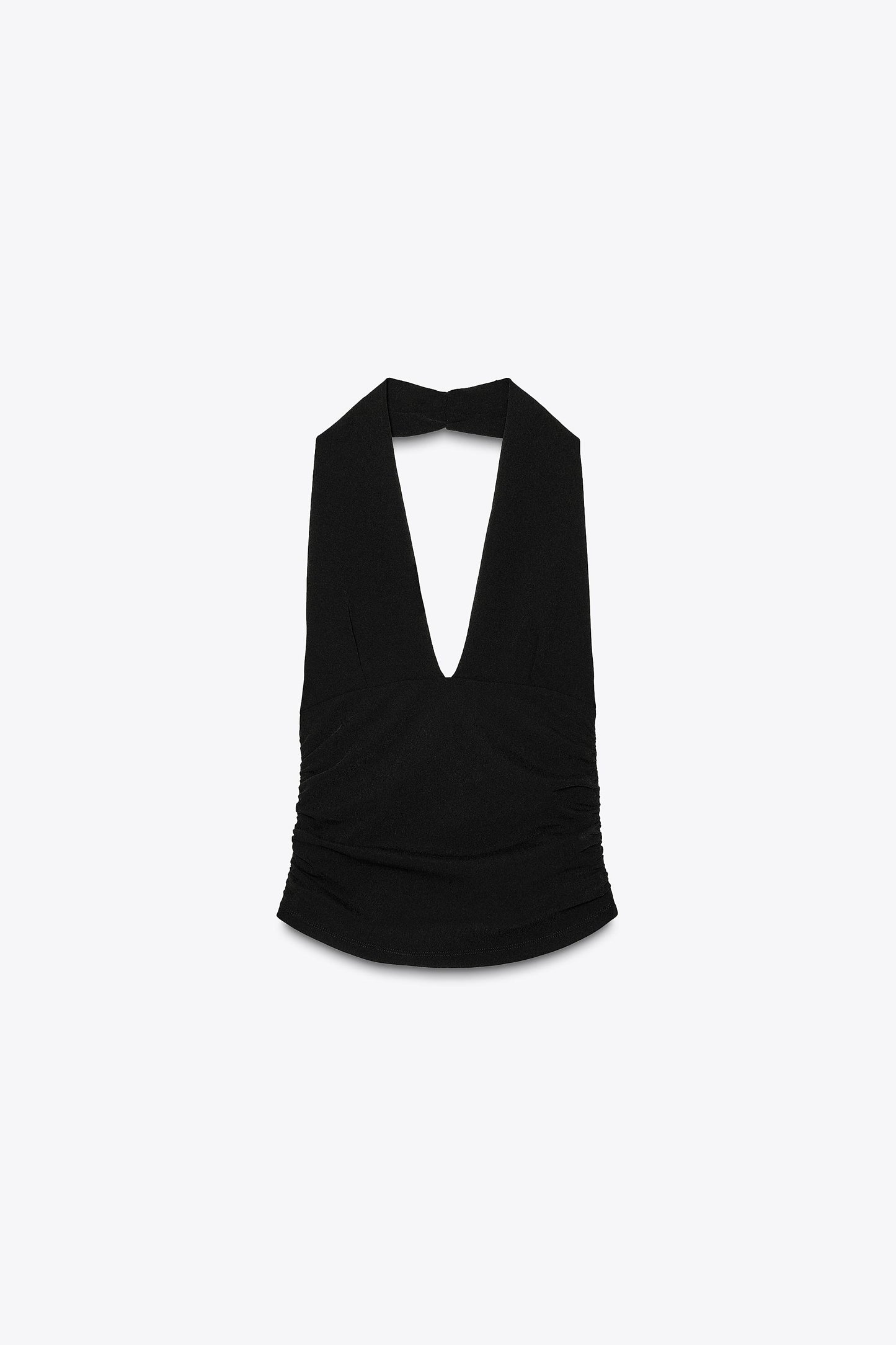 HALTER RUCHED TOP