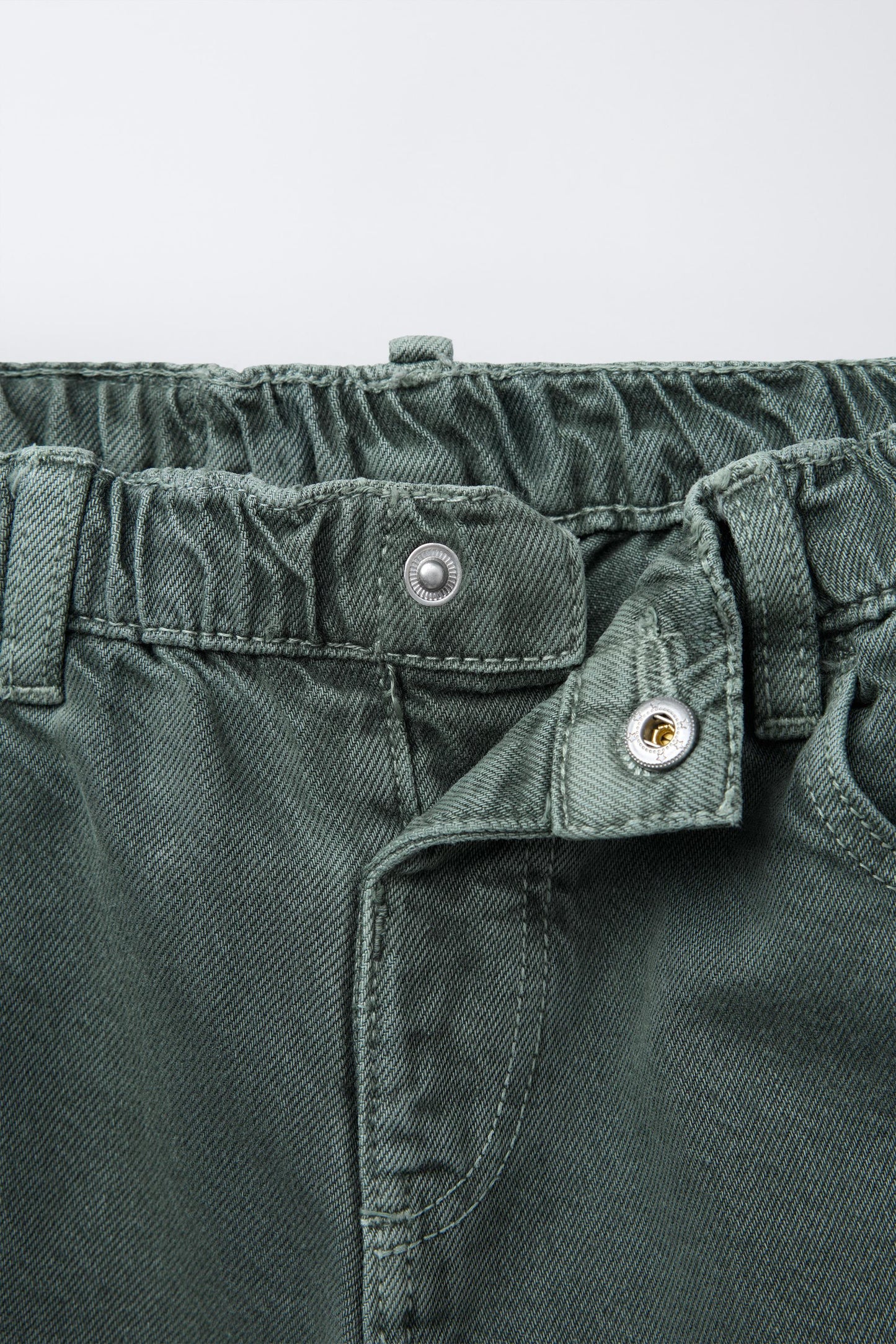 TWILL BAGGY PANTS