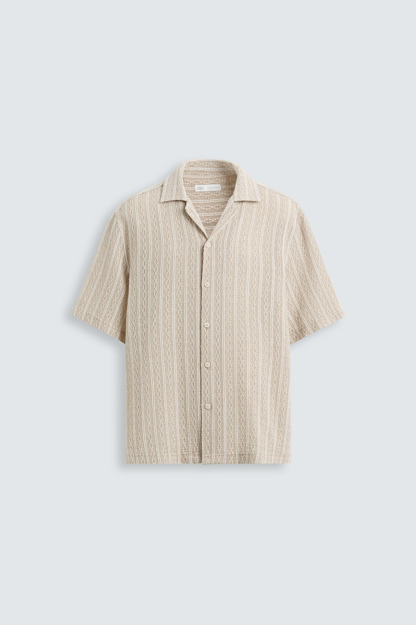 GEOMETRIC JACQUARD SHIRT
