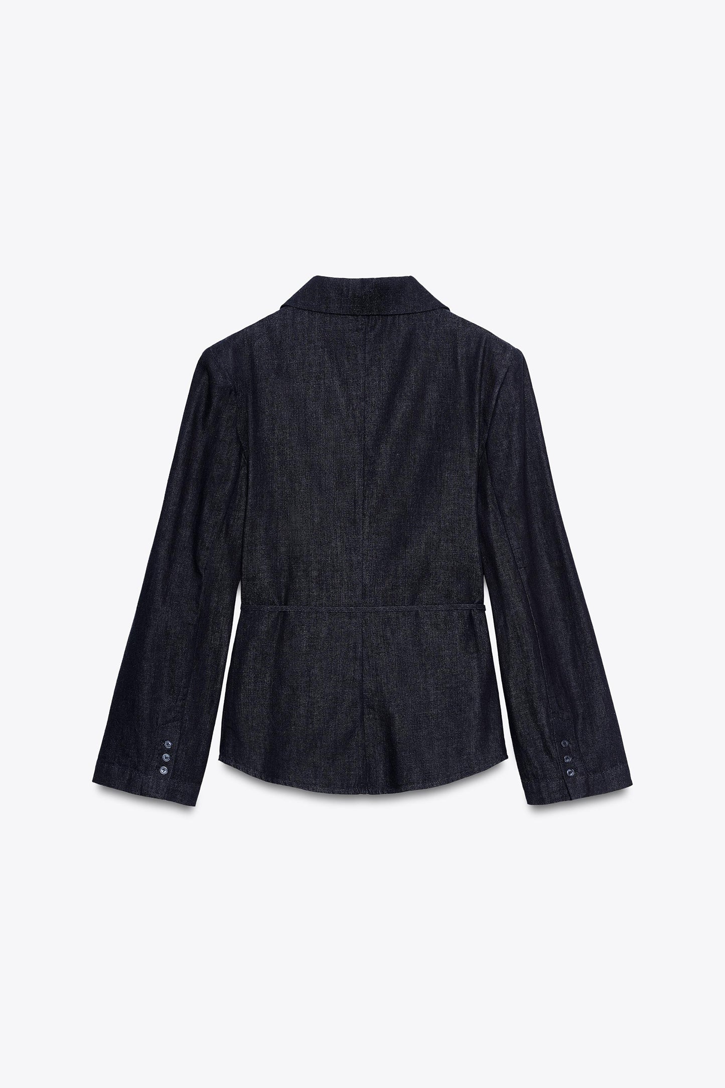 BELTED SHIRT BLAZER
