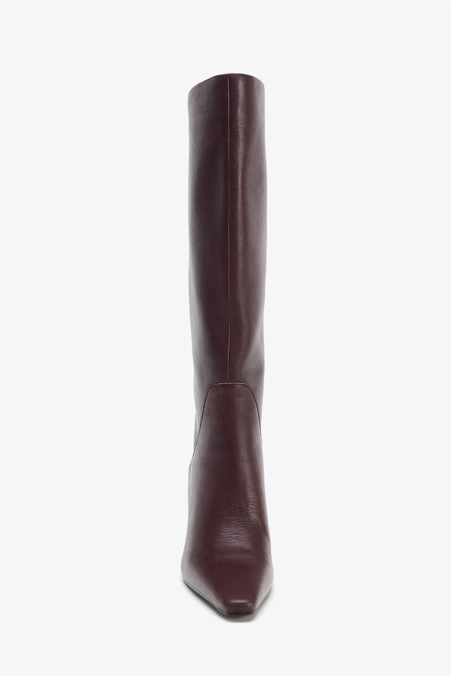 LEATHER HEEL BOOTS