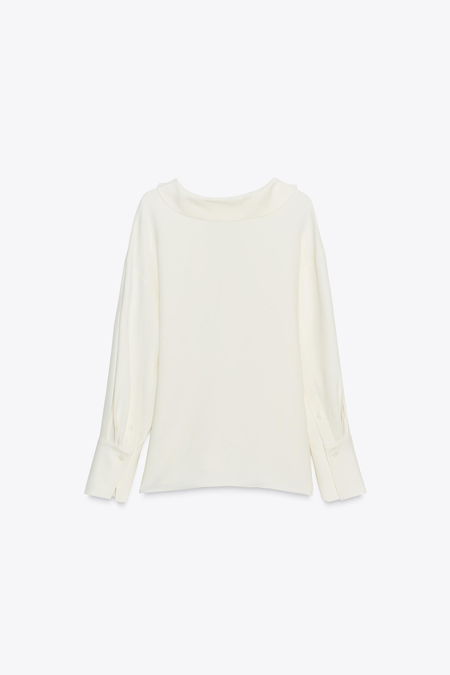 ZW COLLECTION POLO COLLAR SHIRT