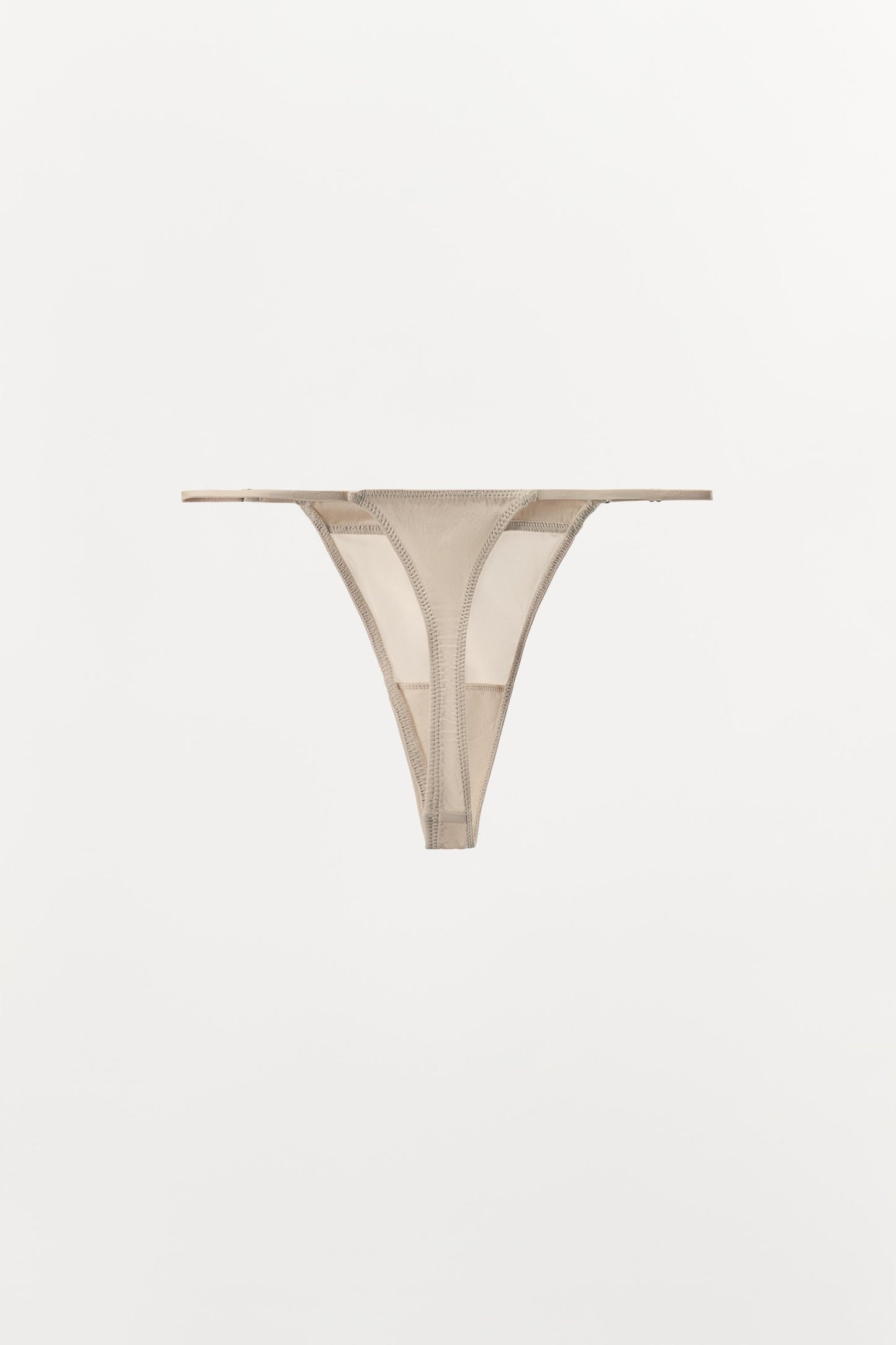 SILK BLEND THONG