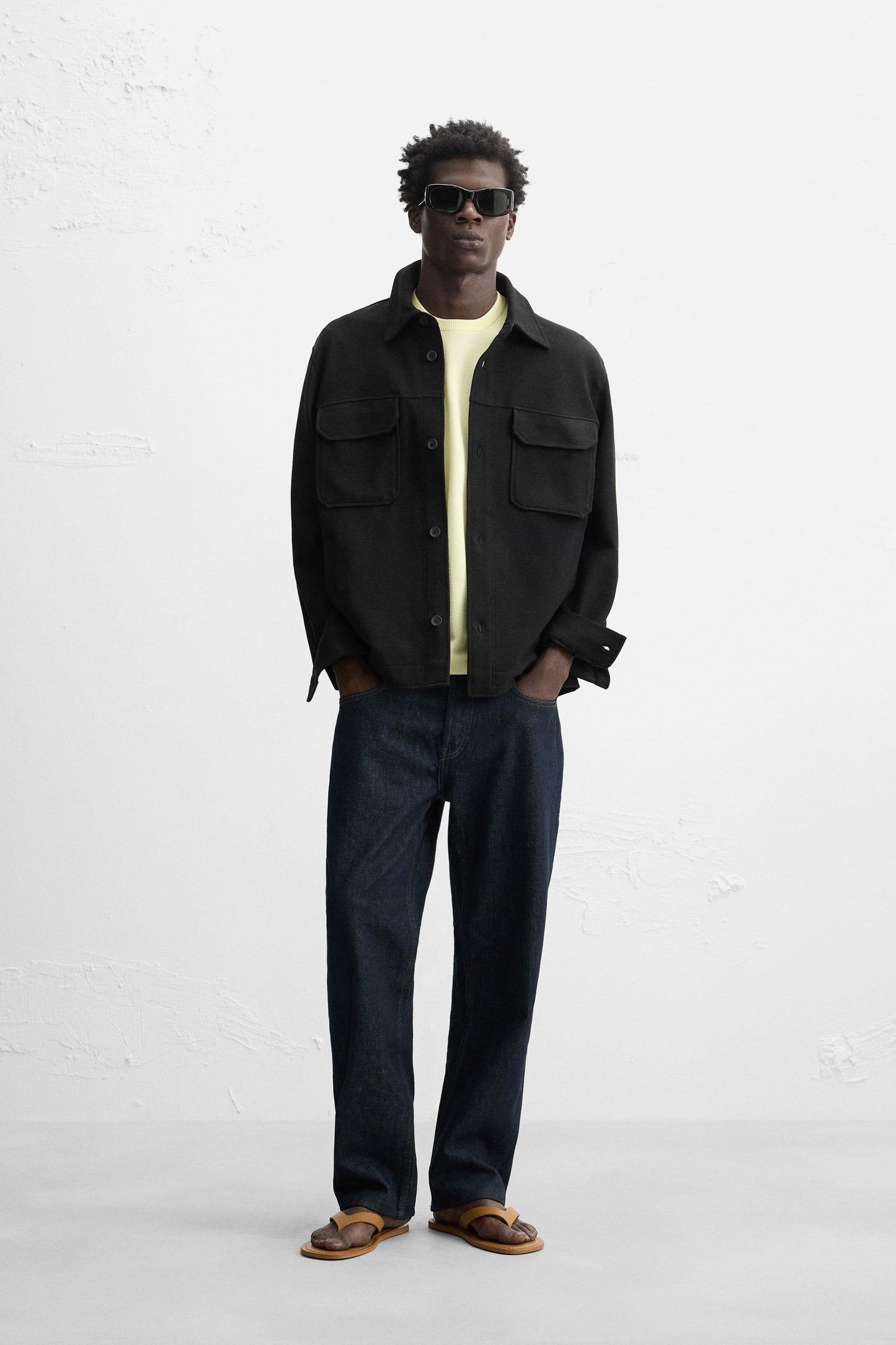 COMFORT TEXTURED OVERSHIRT