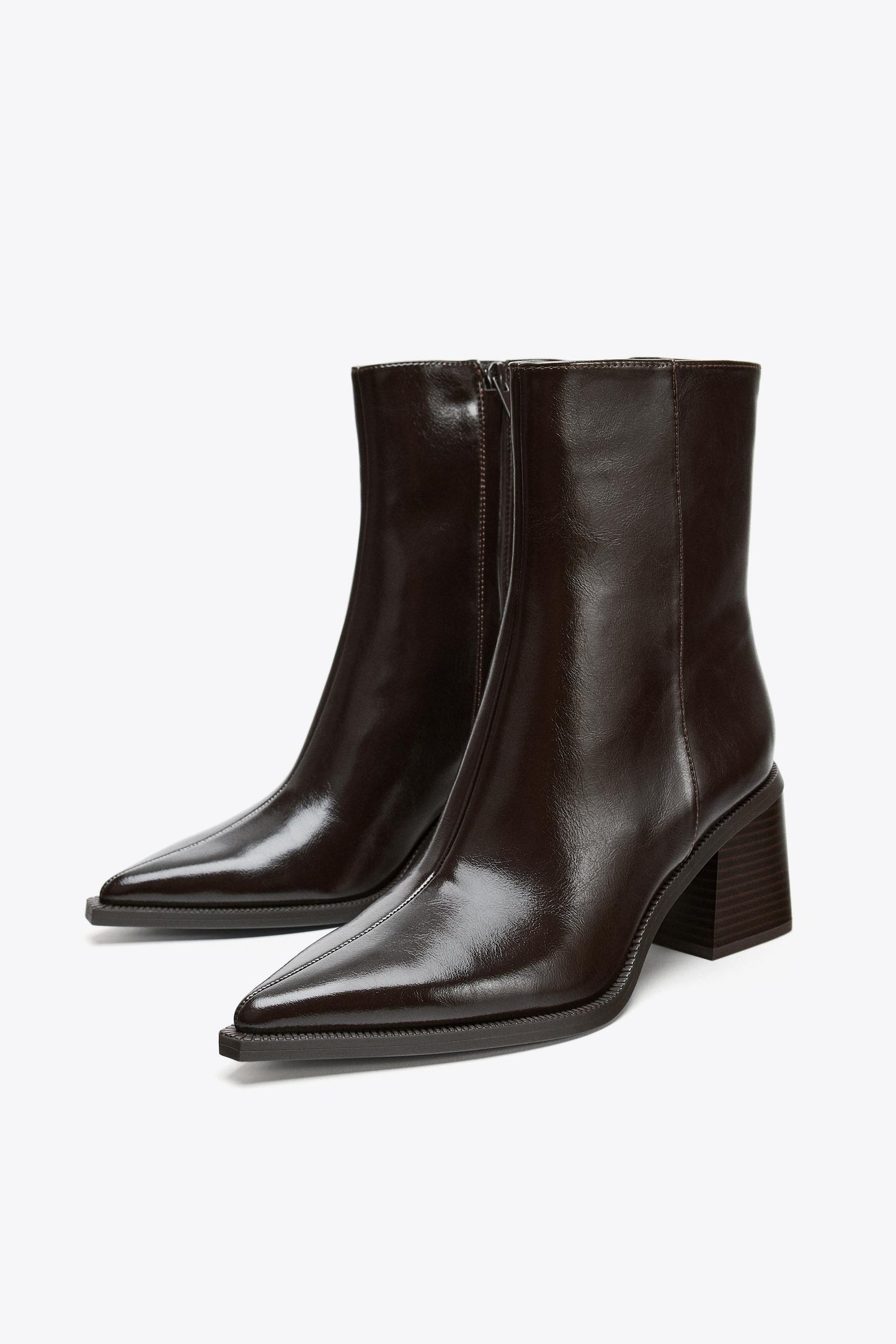 WIDE HEEL ANKLE BOOTS