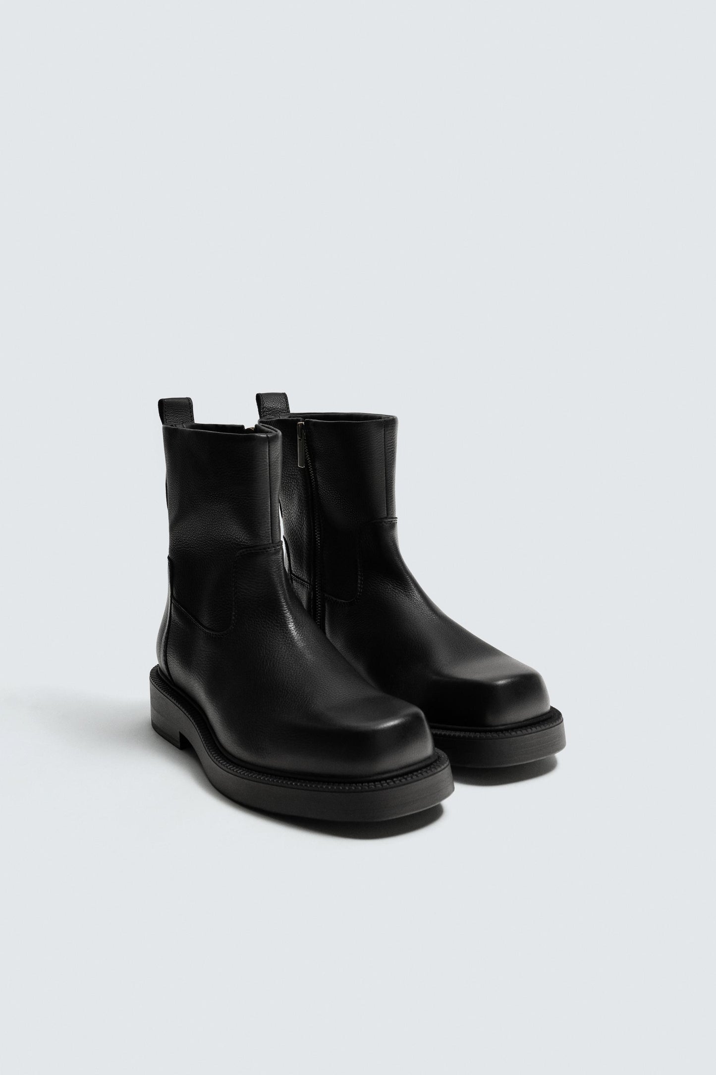 LIMITED EDITION THICK SOLE LEATHER BOOTS