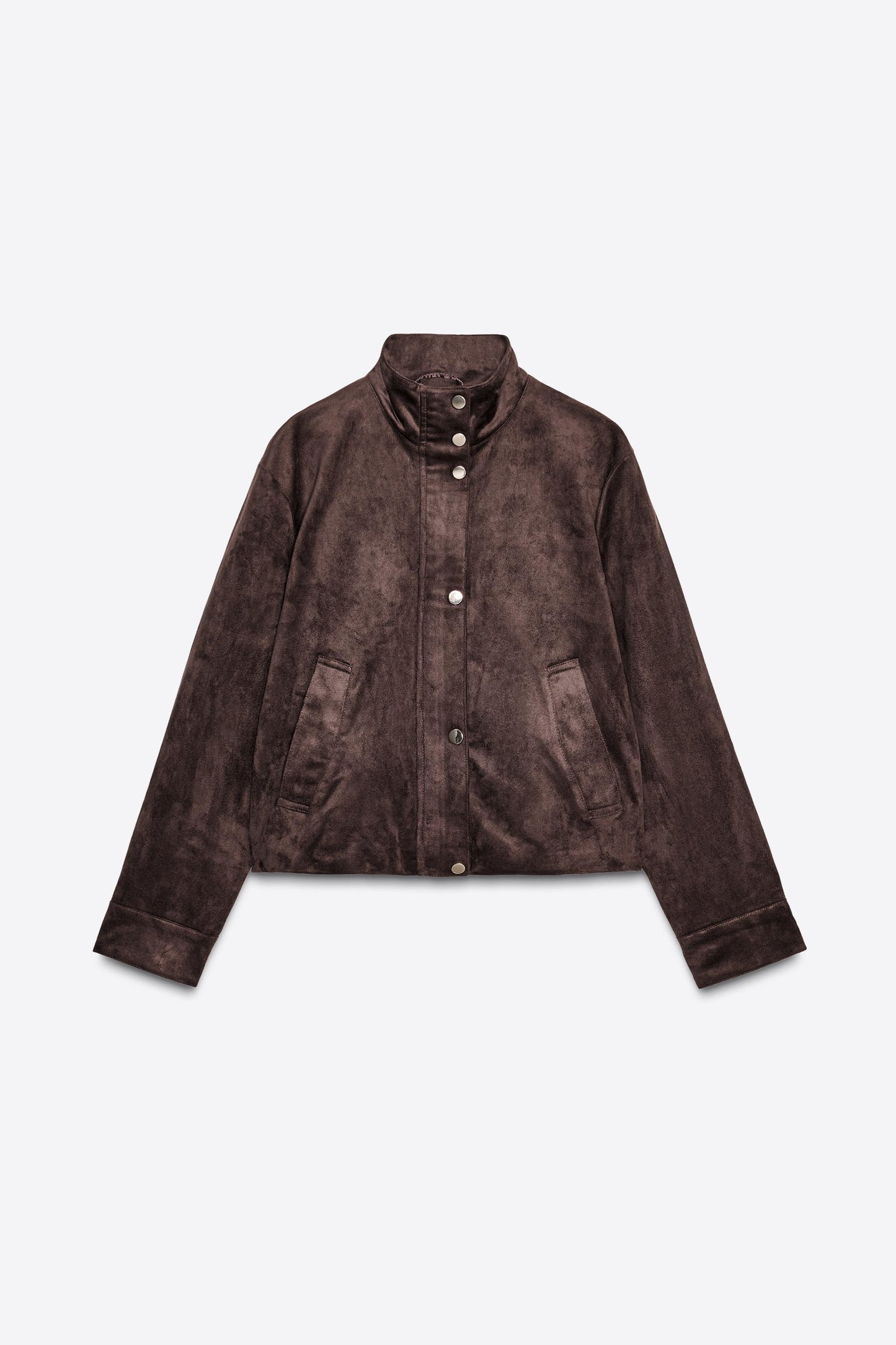 FAUX SUEDE JACKET