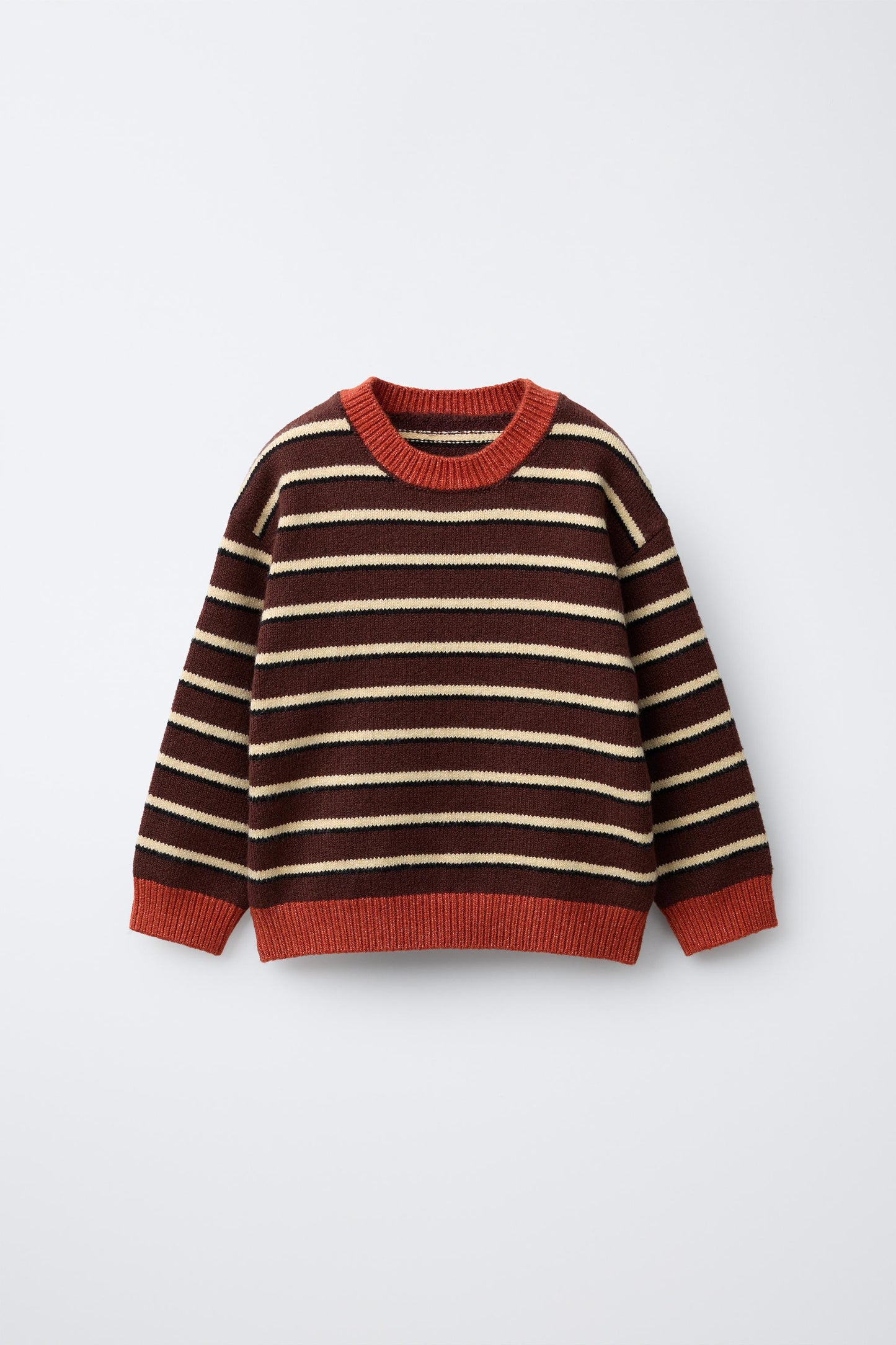 STRIPED KNIT SWEATER