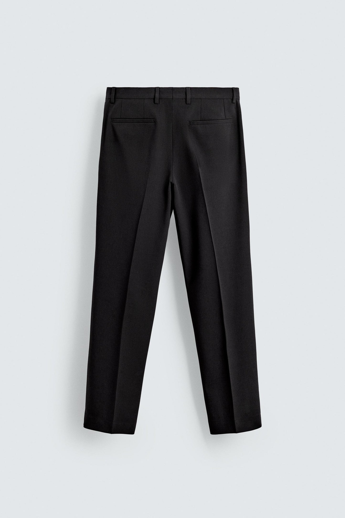WOOL BLEND TUXEDO SUIT PANTS