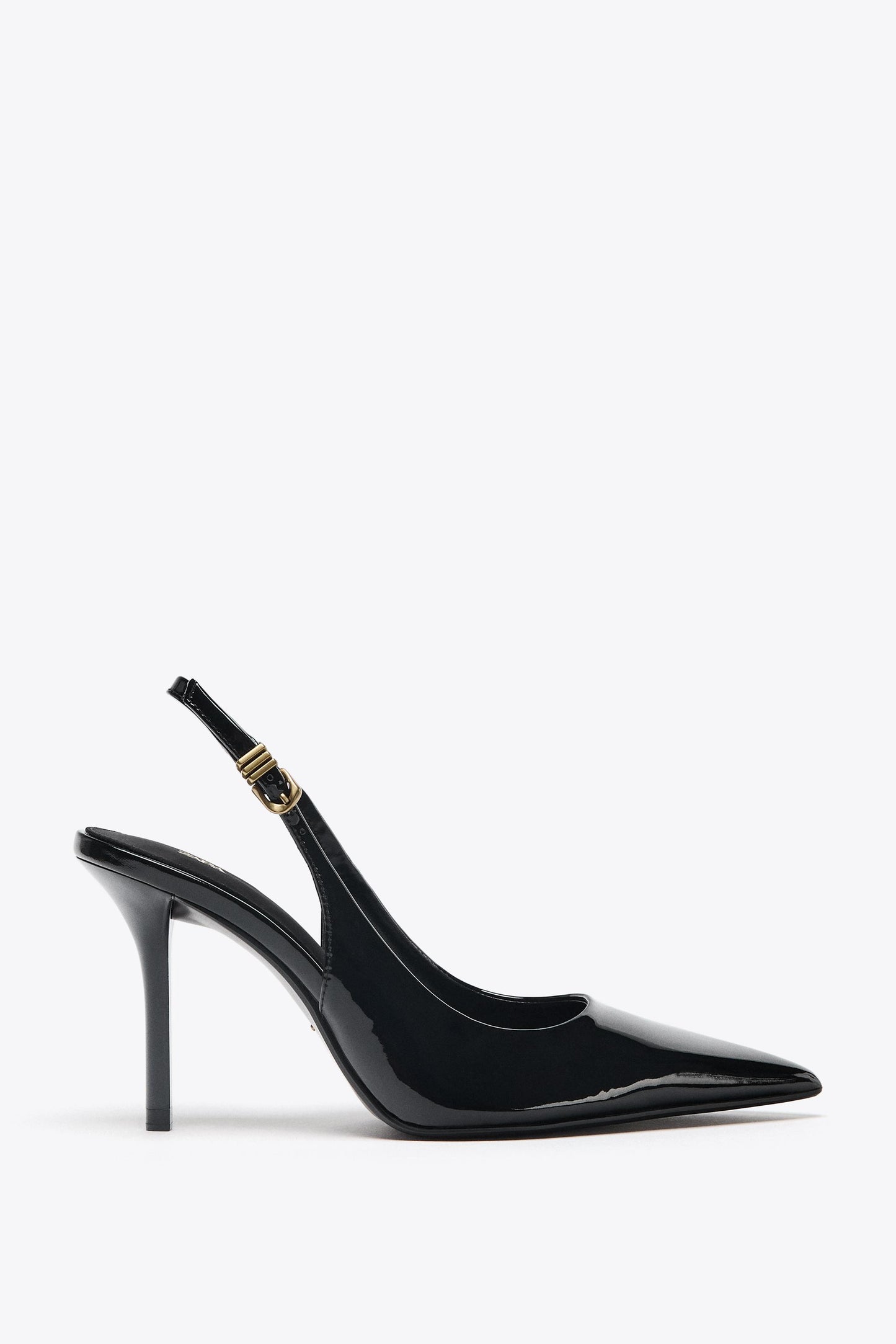 METAL BUCKLE HEELS
