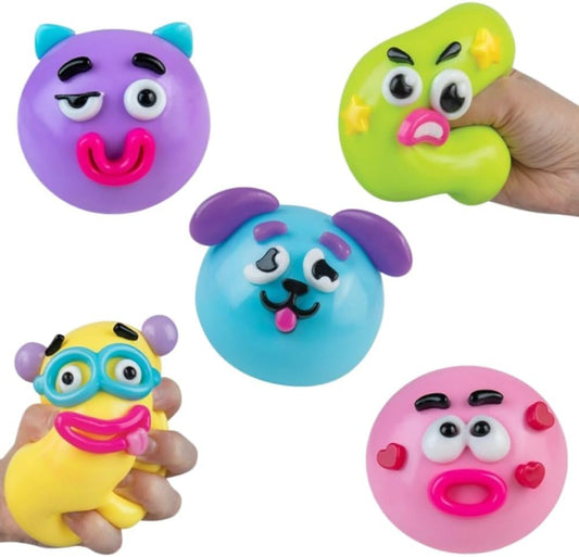 NEW Smushers Squishy, Curiosities Smushers Dog Face Squishy Fidget Toys Slow Rising Fidget Sensory for Anxiety Stress Relief High Density, Squishies Gift for Office Desk Party