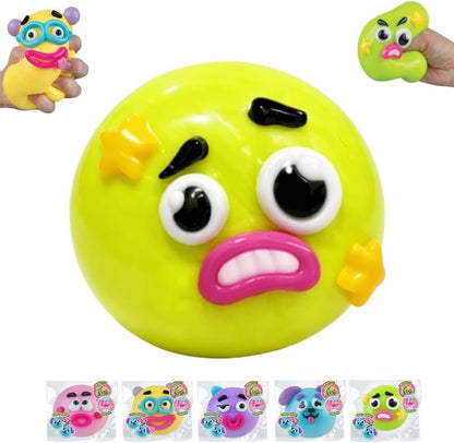 NEW Smushers Squishy, Curiosities Smushers Dog Face Squishy Fidget Toys Slow Rising Fidget Sensory for Anxiety Stress Relief High Density, Squishies Gift for Office Desk Party