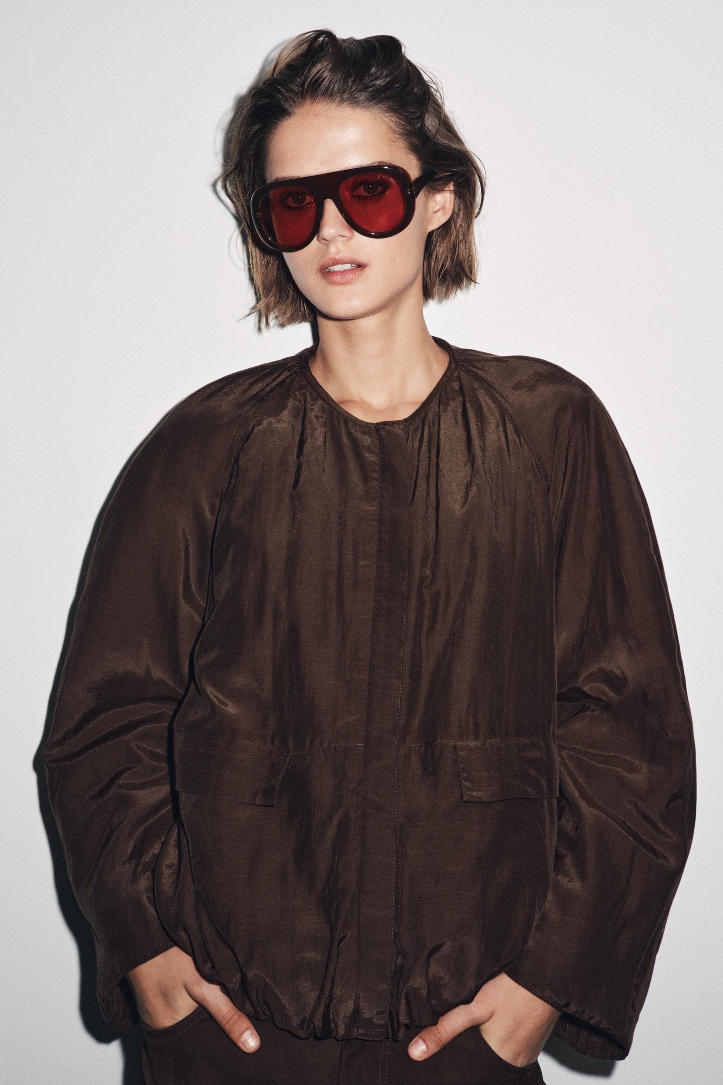 ZW COLLECTION POCKET PUFFER JACKET