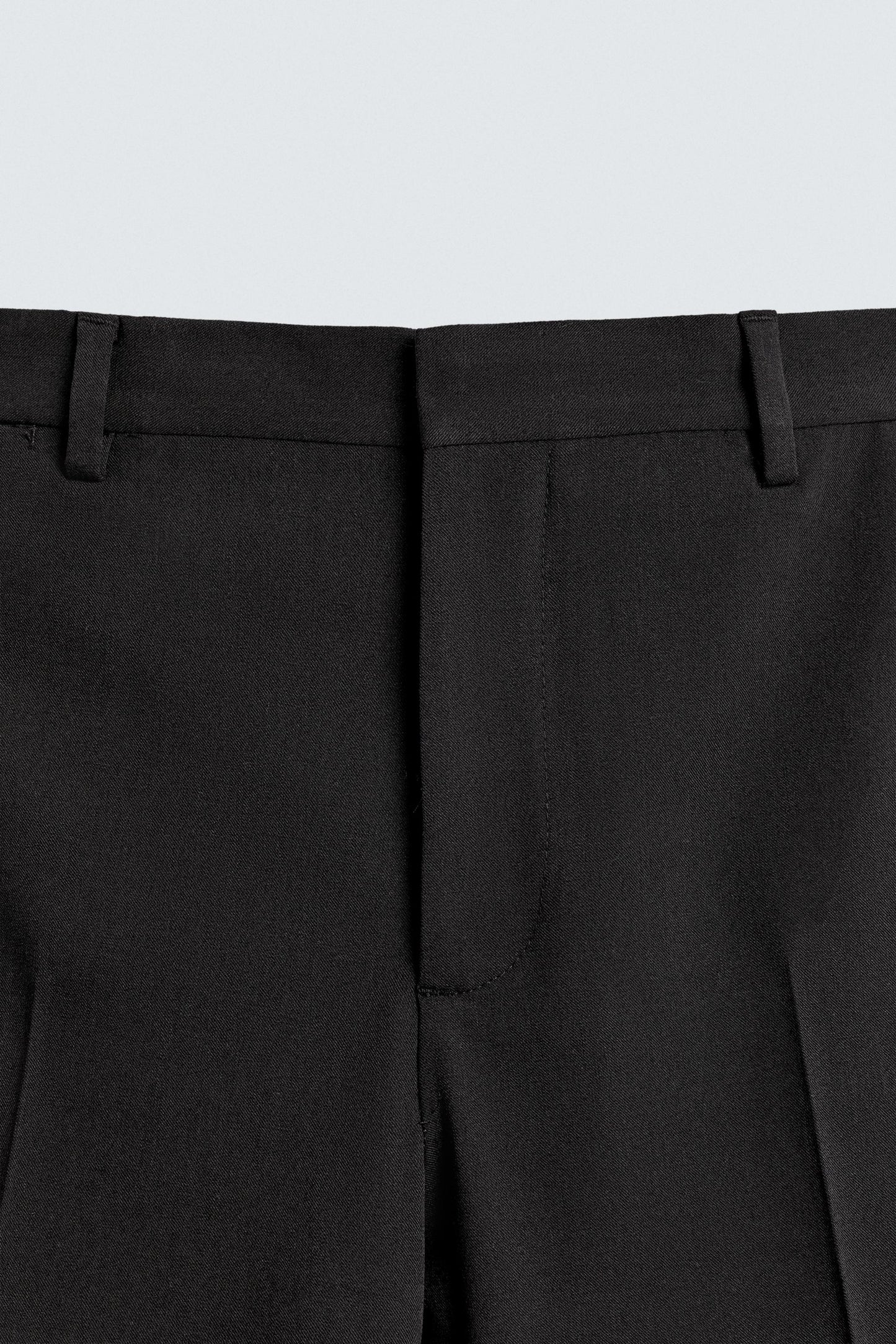 WOOL BLEND TUXEDO SUIT PANTS