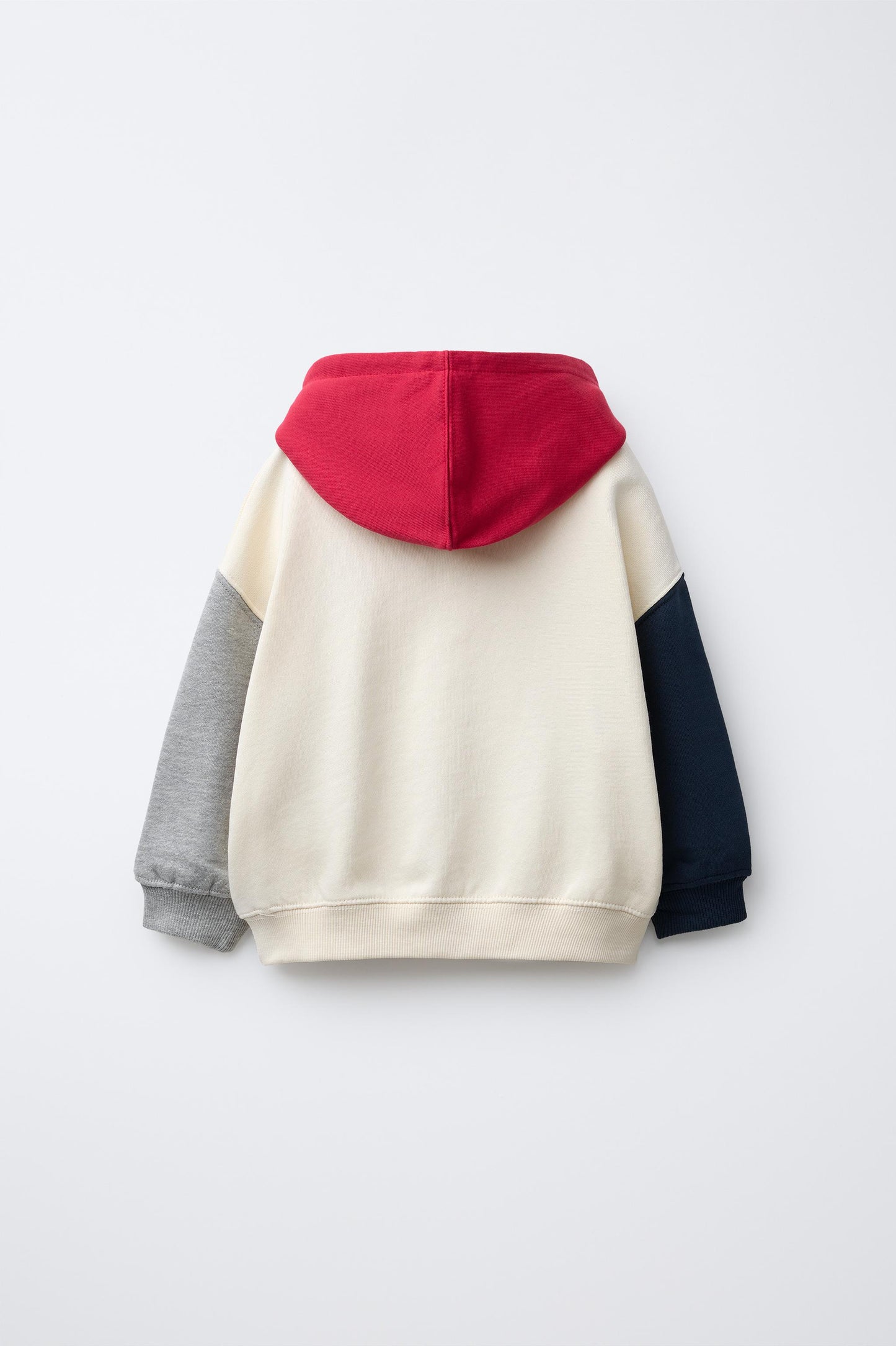 COLOR BLOCK JOGGING SWEATSHIRT