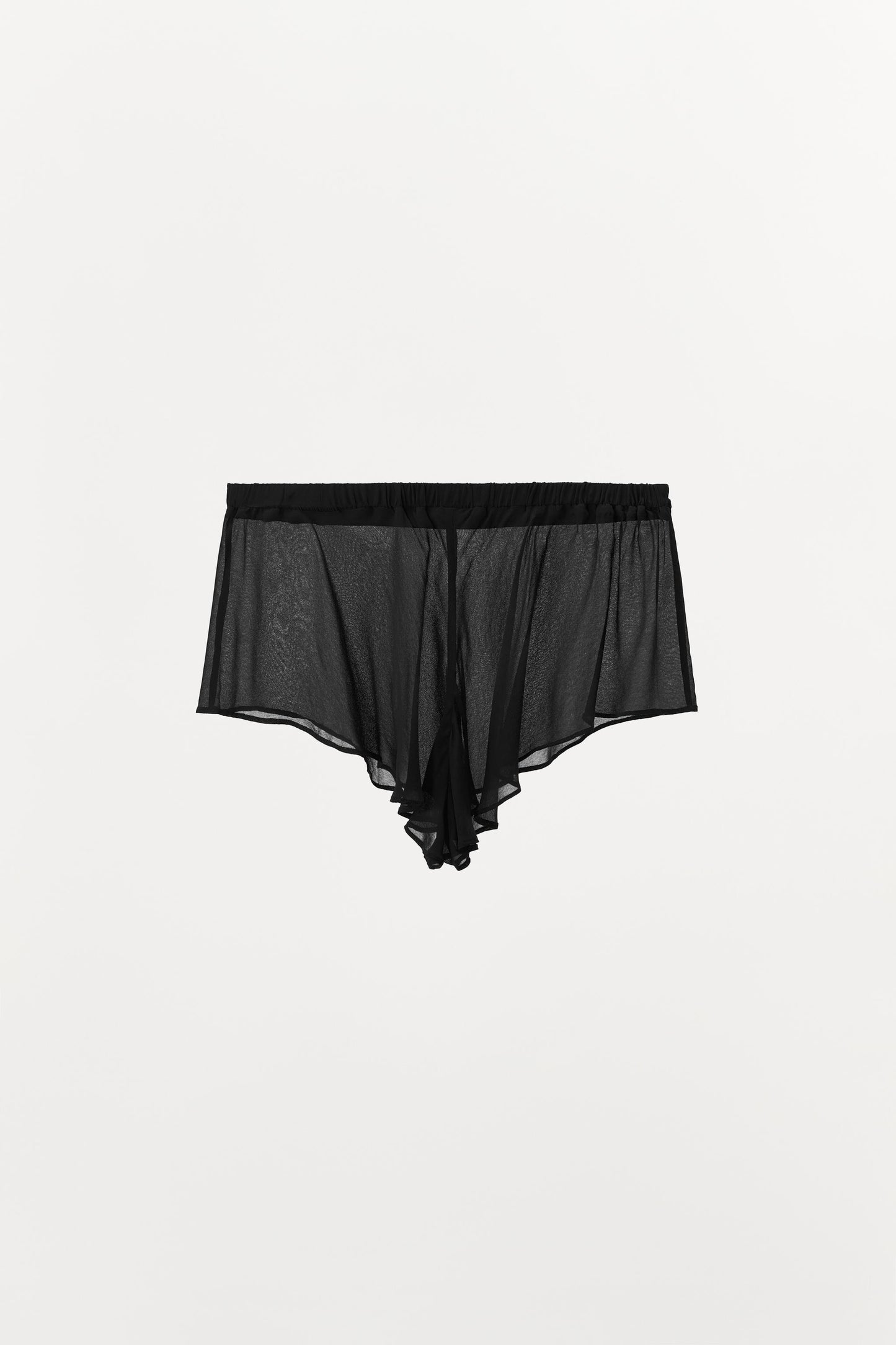 CROCHET TRIM SHORTS