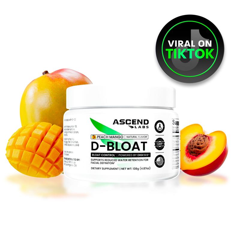 D-BLOAT Daily Debloat Powder - 30 Servings - Natural Bloating Relief & Water Retention Support - Dietary Supplement-Shop