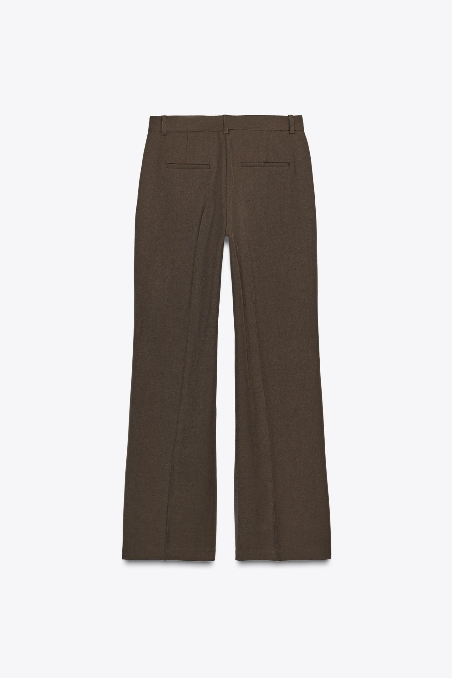 HIGH-WAISTED STRAIGHT LEG PANTS