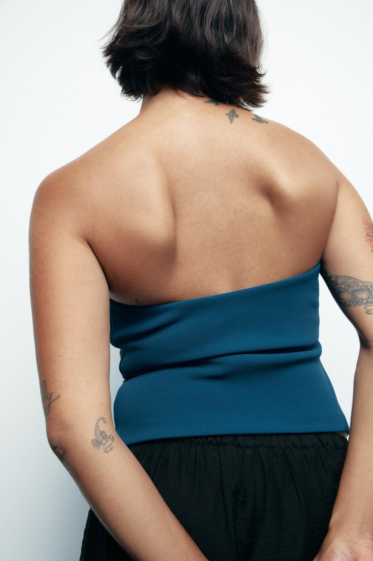 STRAPLESS TOP