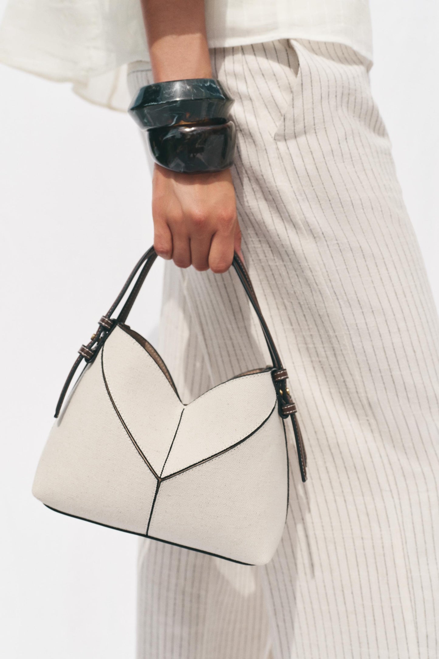 CONTRAST CANVAS MINI SHOPPER
