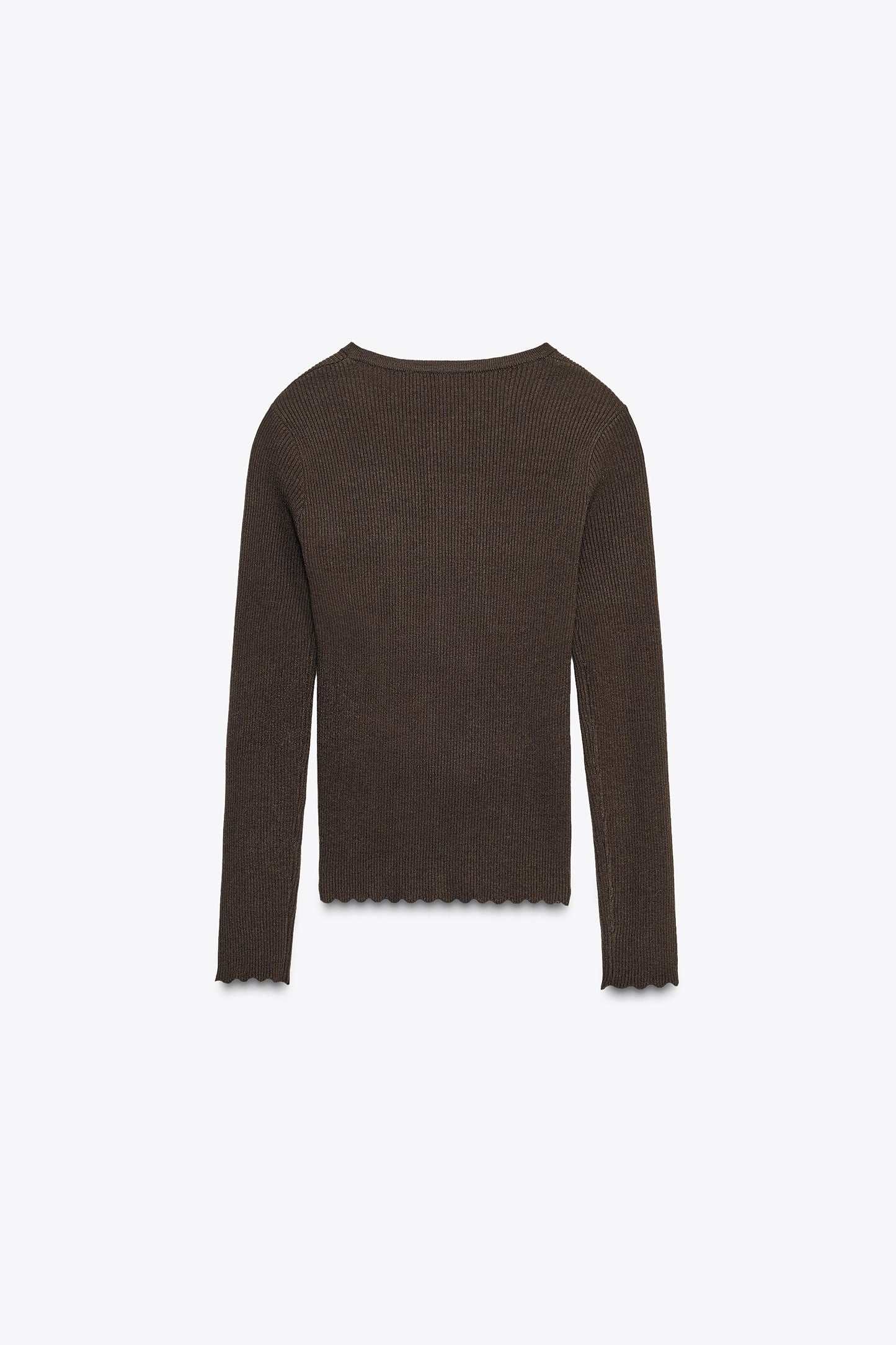 RIB KNIT CARDIGAN