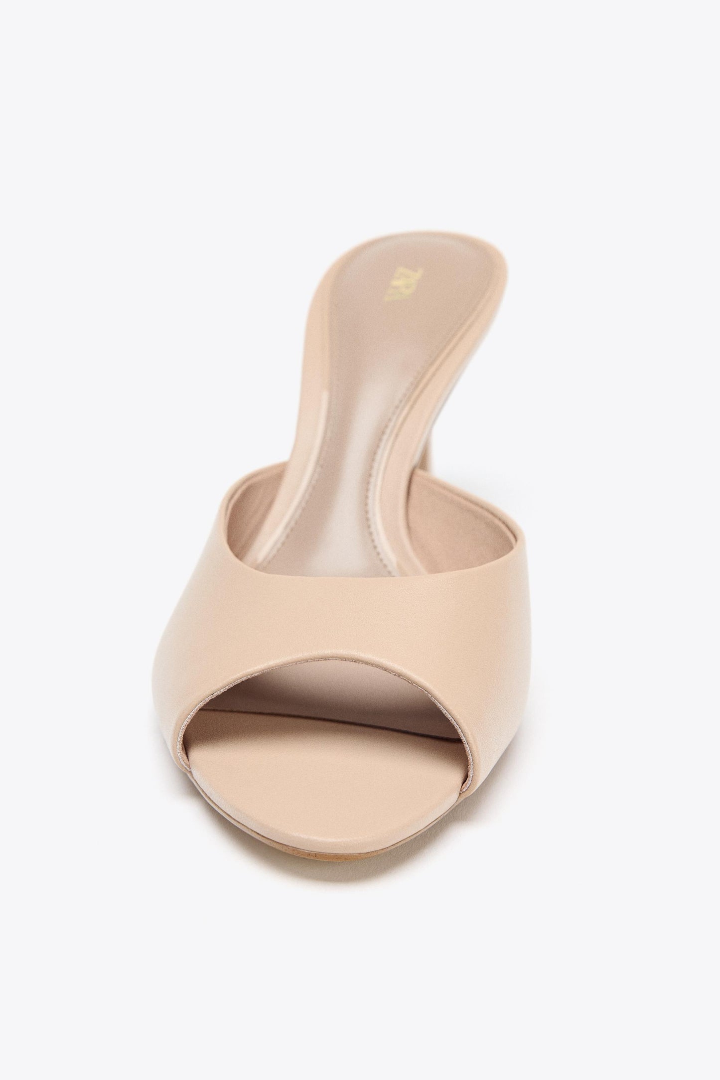 LEATHER HEELED MULES