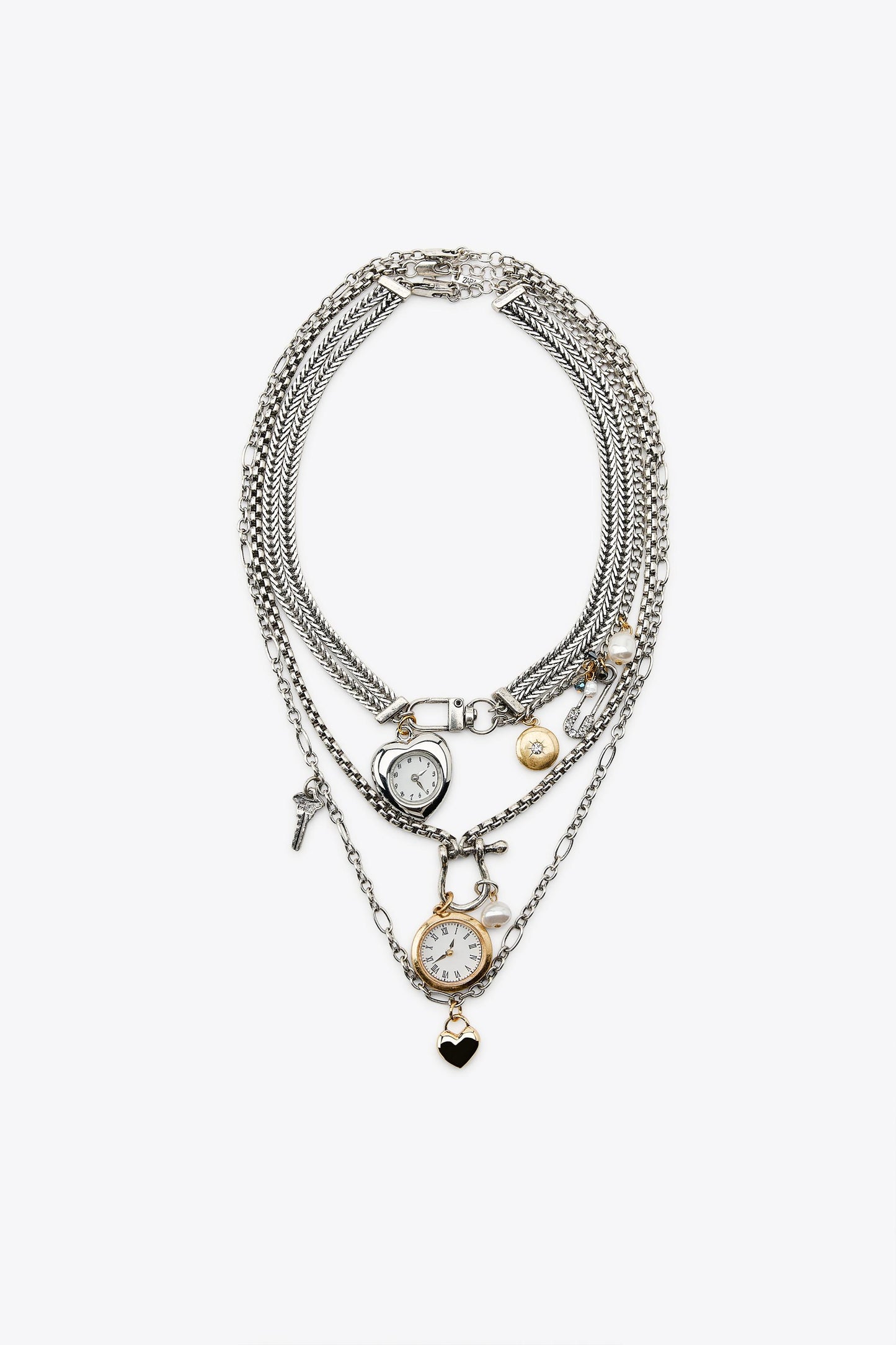 PACK OF 3 WATCH AND CHARM NECKLACES