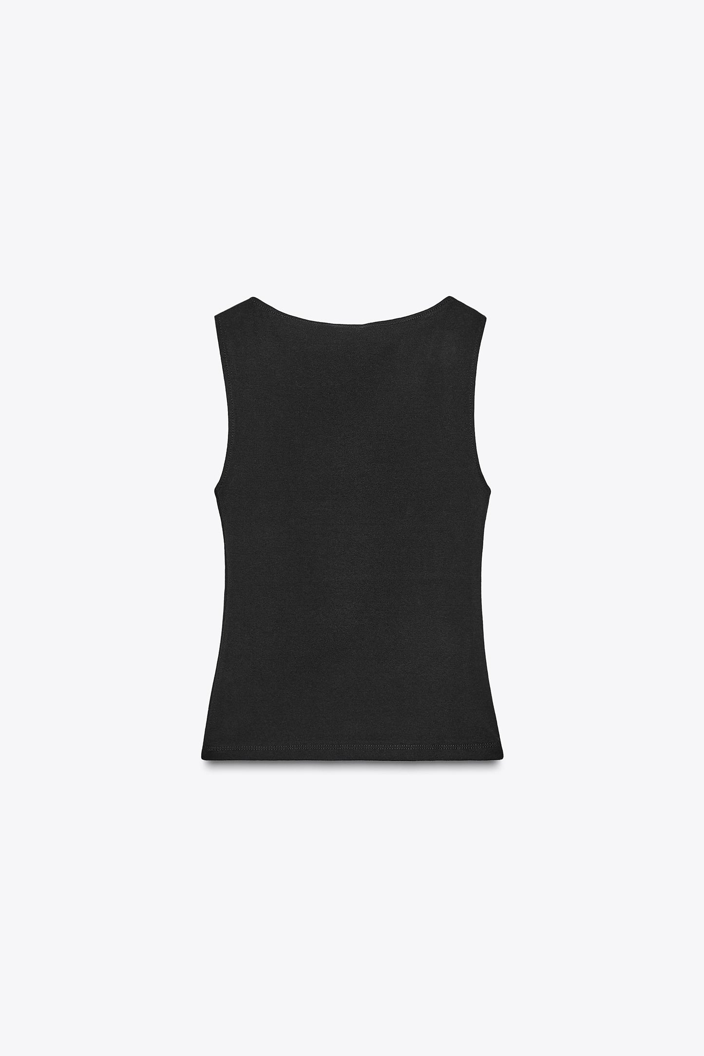 SLEEVELESS FLORAL TOP