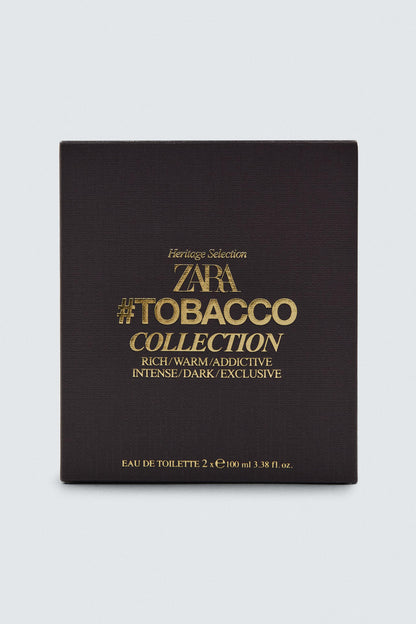 #TOBACCO INTENSE DARK EXCLUSIVE + RICH WARM ADDICTIVE EDT 2 X 100ML (3.4 FL.OZ)