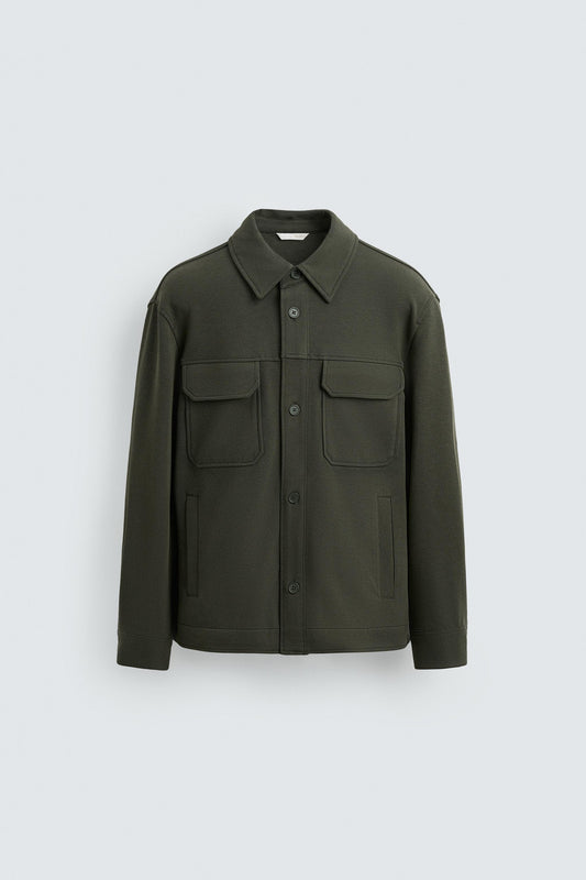 COMFORT TEXTURED OVERSHIRT