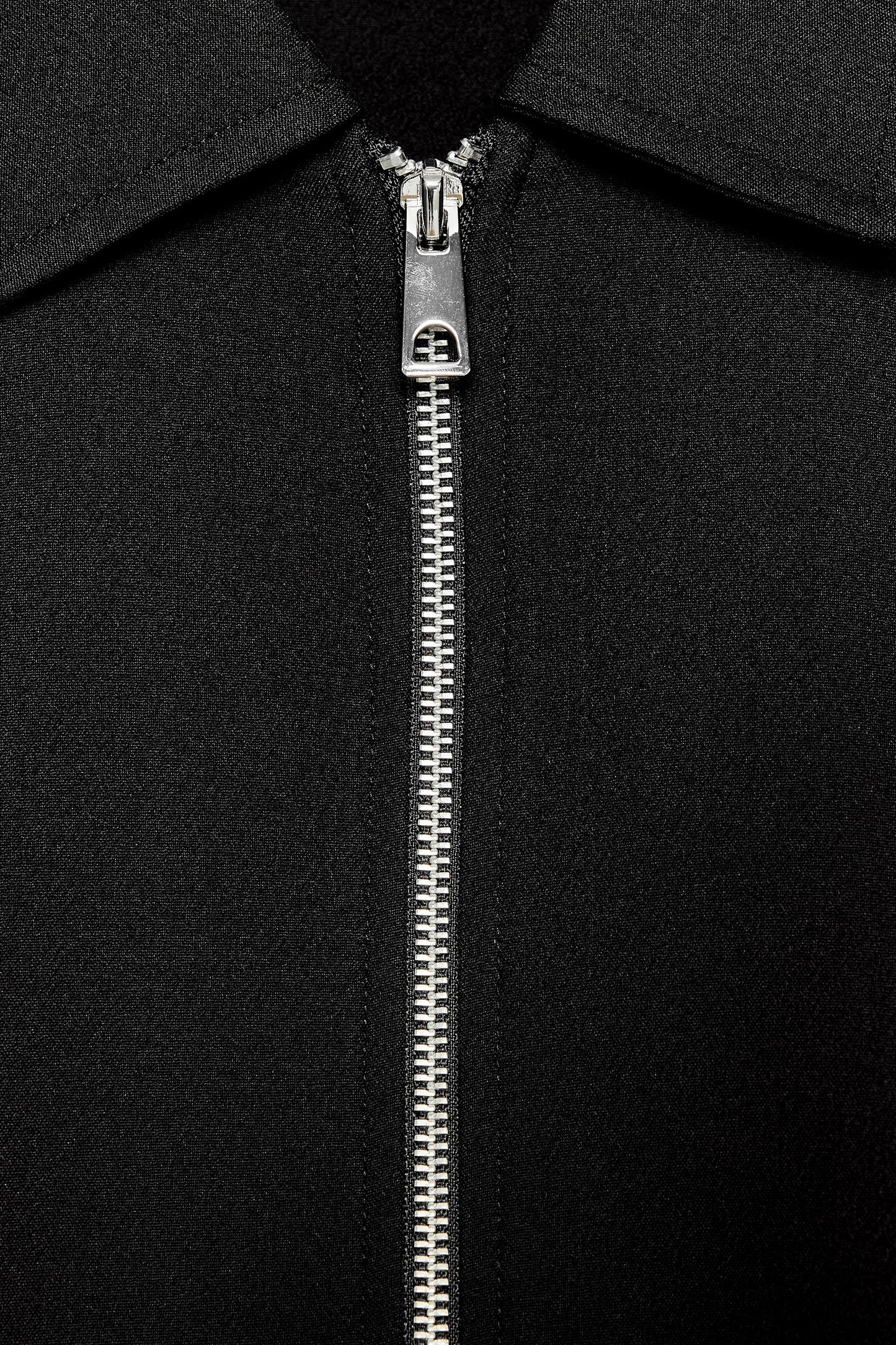 PUFFED ZIPPERED BOMBER JACKET