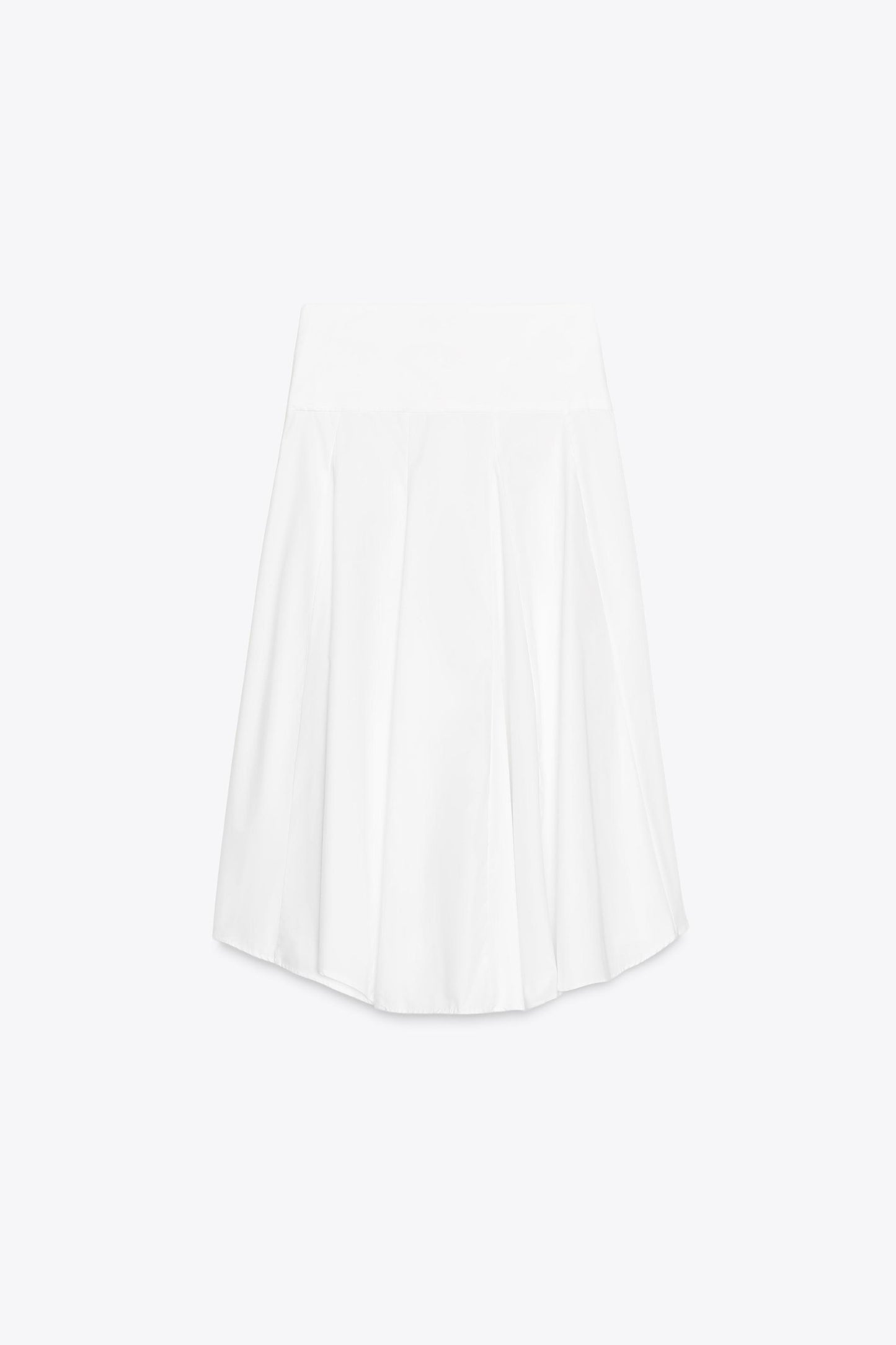 ASYMMETRIC MIDI SKIRT