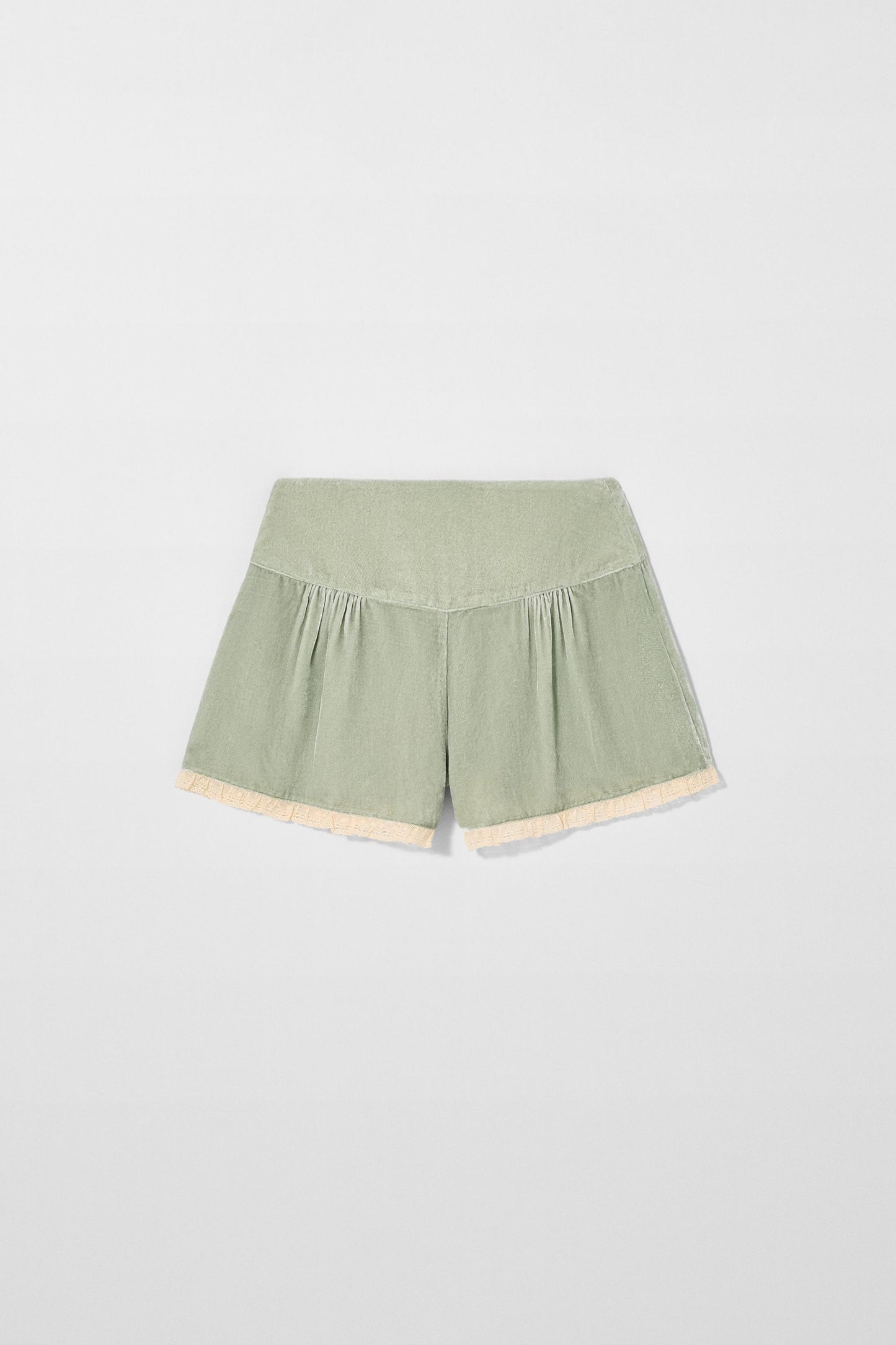 VELVET LACE SHORTS KATE MOSS X ZARA