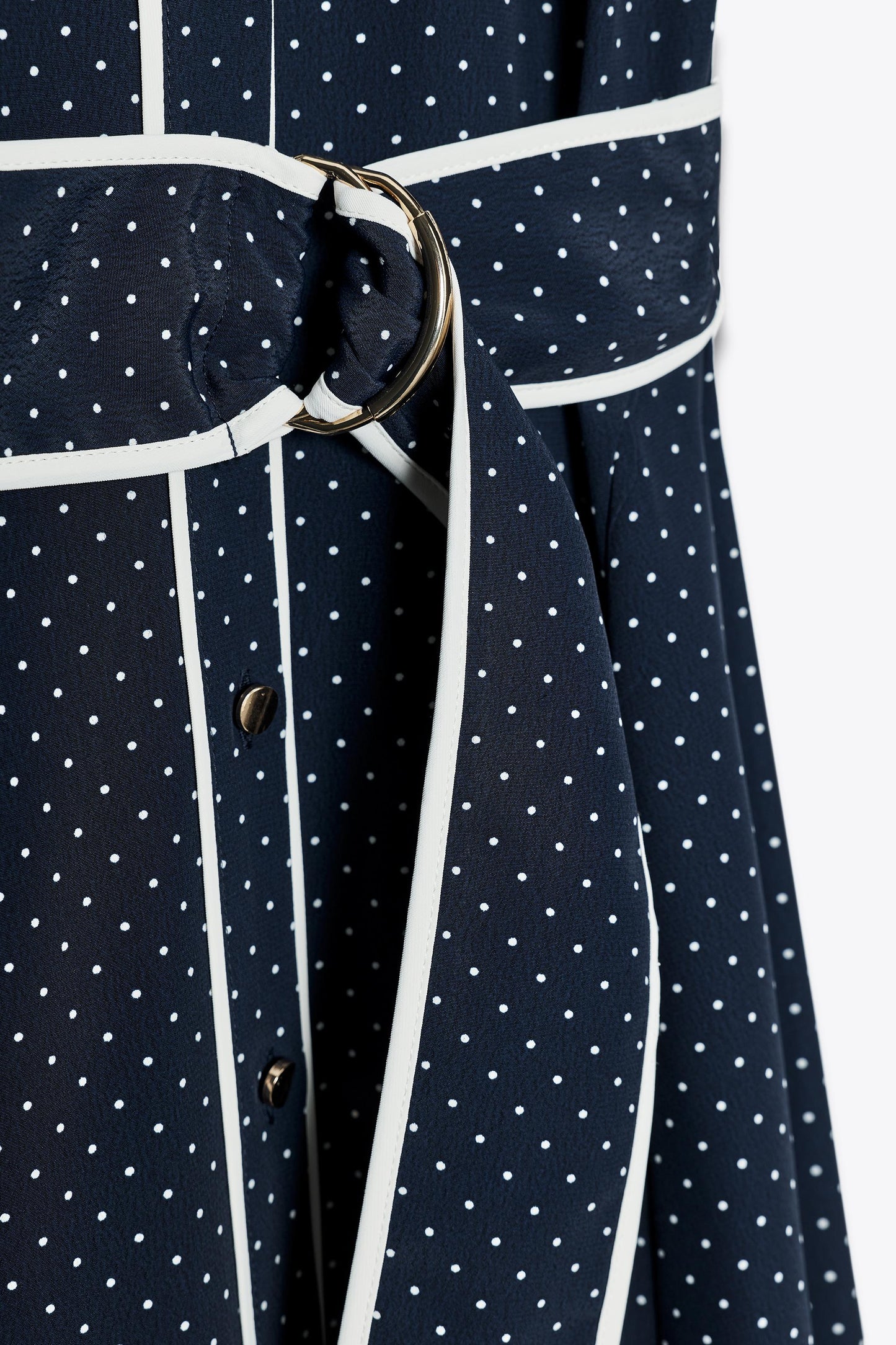 POLKA DOT MIDI DRESS