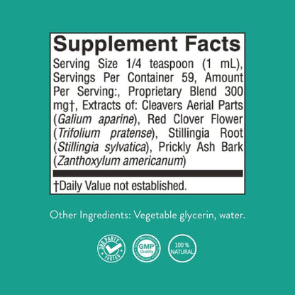 Nature's Sunshine Lymphatic Drainage, 2 Fl. Oz | Lymphatic Drainage Supplement Promotes The Efficient Drainage of The Lymphatic System to Promote Overall Health-Shop