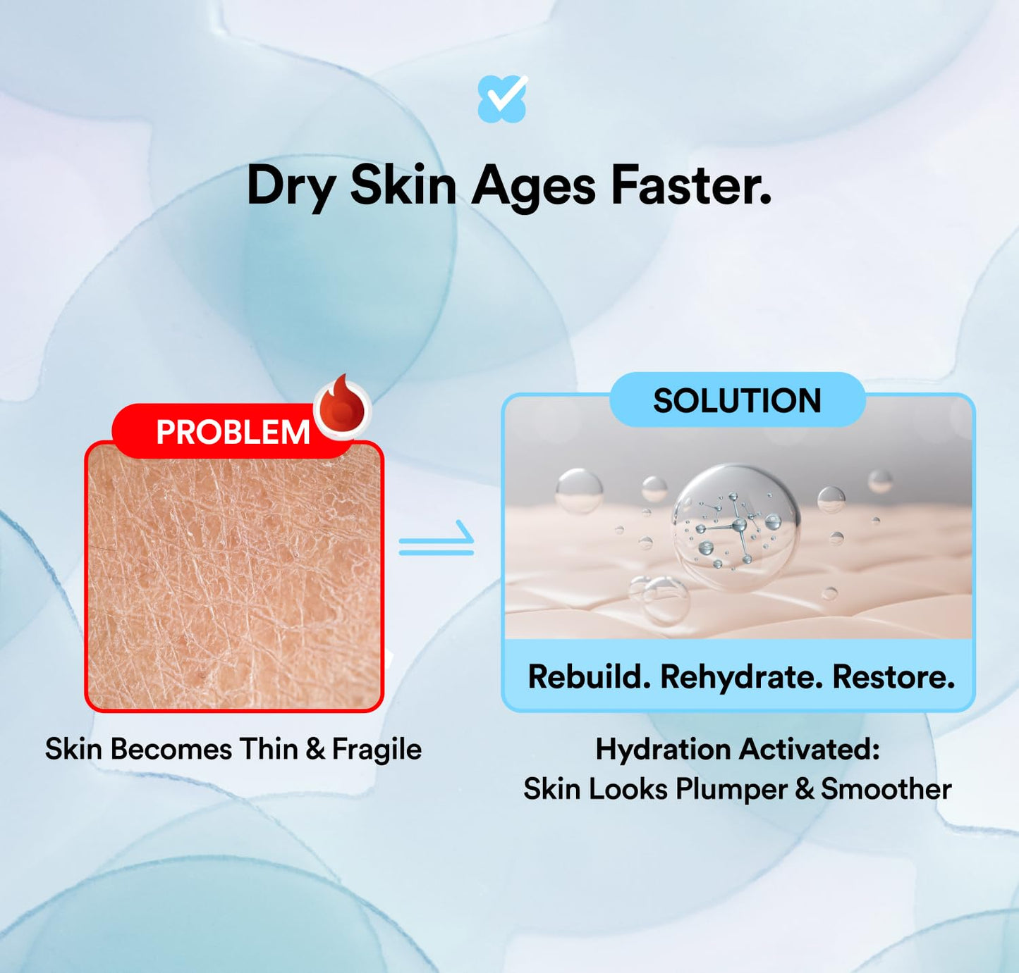 Skit Hydrating & Moisture Face Gel Patch | Hyaluronic Acid Hydrogel Patches with Glyceryl Glucoside for Deep Hydration & Soothing Care, Targeted Clover Mask, Korean Skincare | 4 Sets (8 Patches)