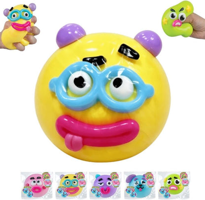 NEW Smushers Squishy, Curiosities Smushers Dog Face Squishy Fidget Toys Slow Rising Fidget Sensory for Anxiety Stress Relief High Density, Squishies Gift for Office Desk Party