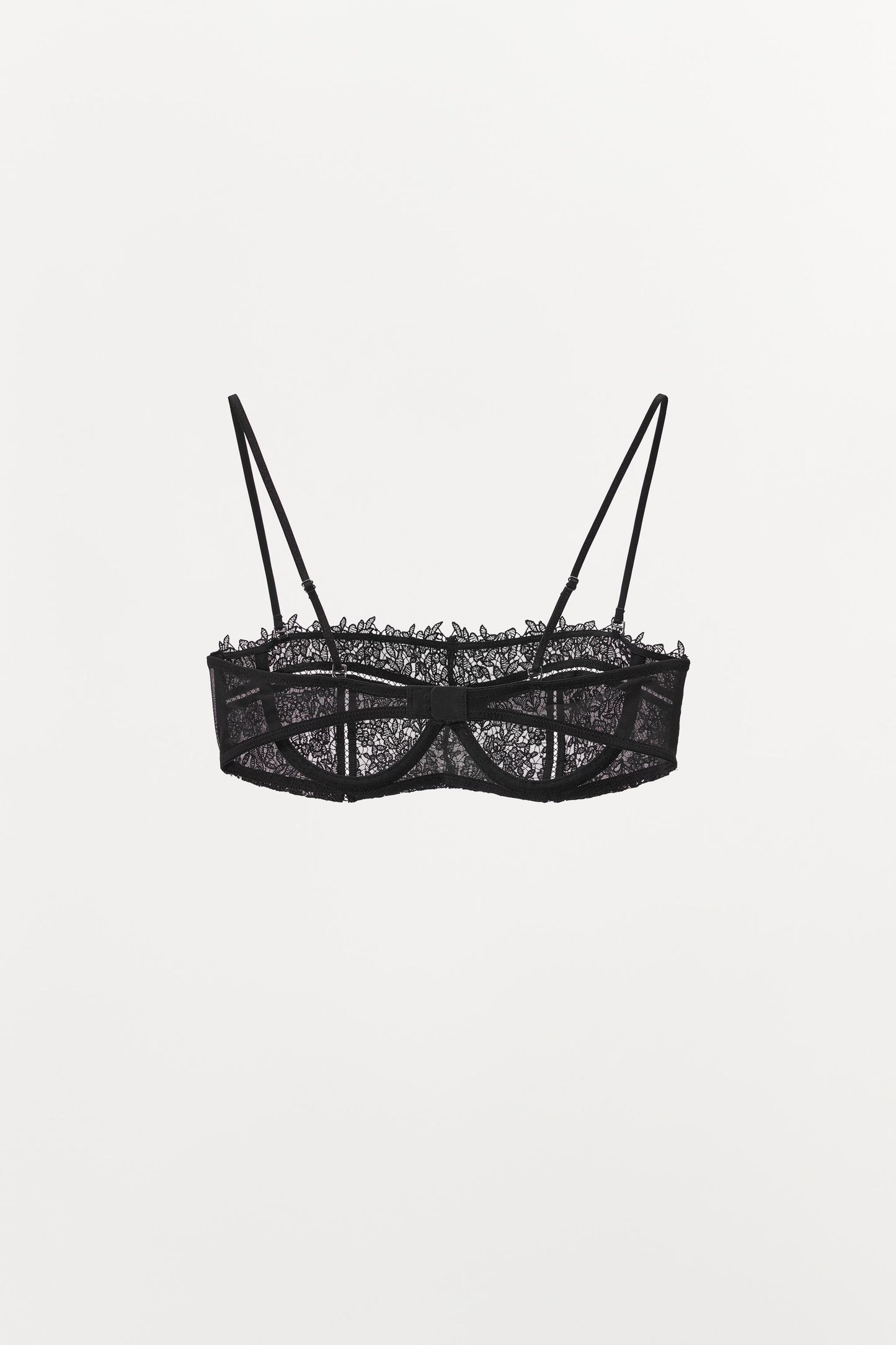 UNDERWIRE MESH LACE BRA