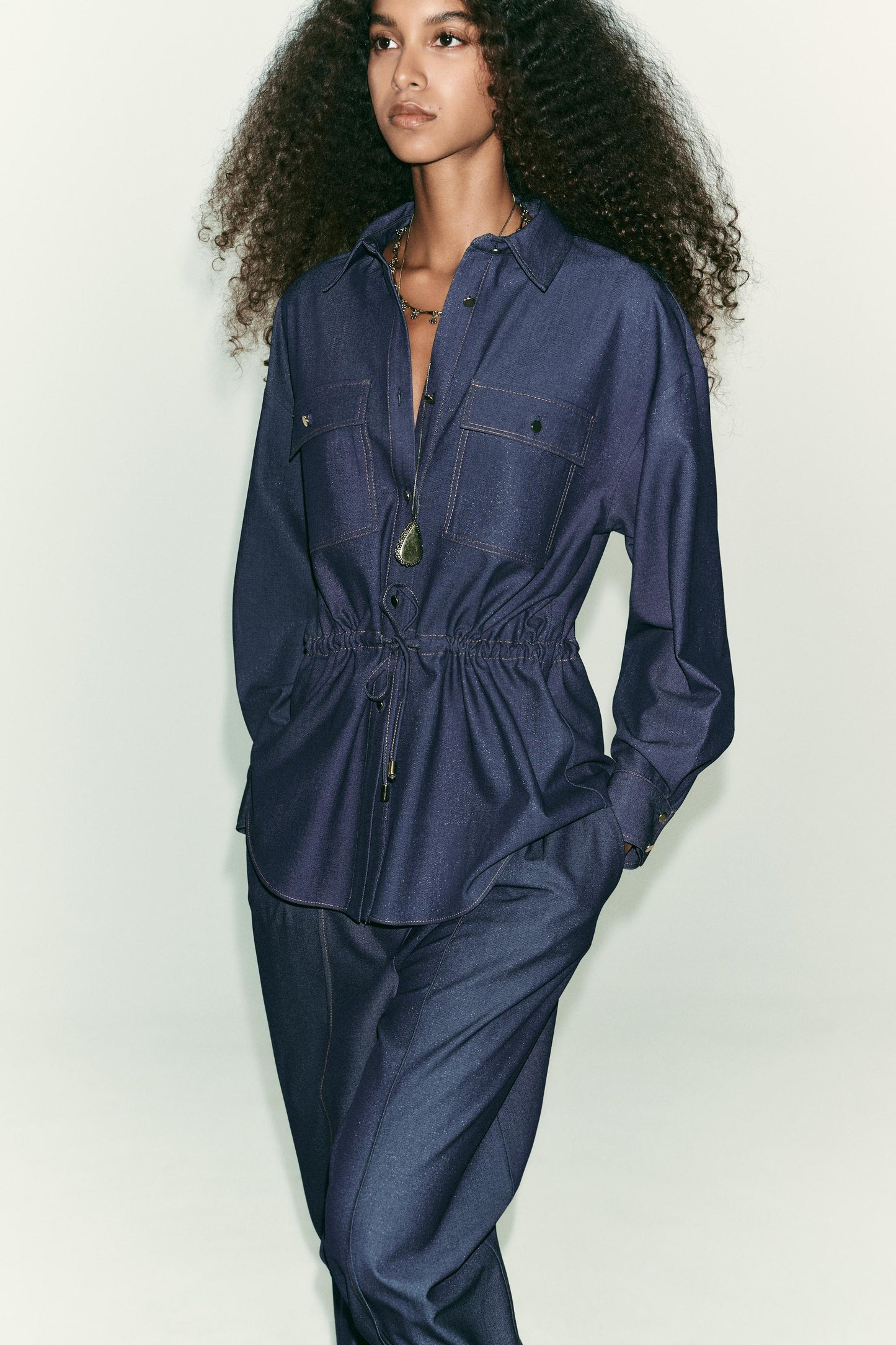 LONG SLEEVE SAFARI SHIRT