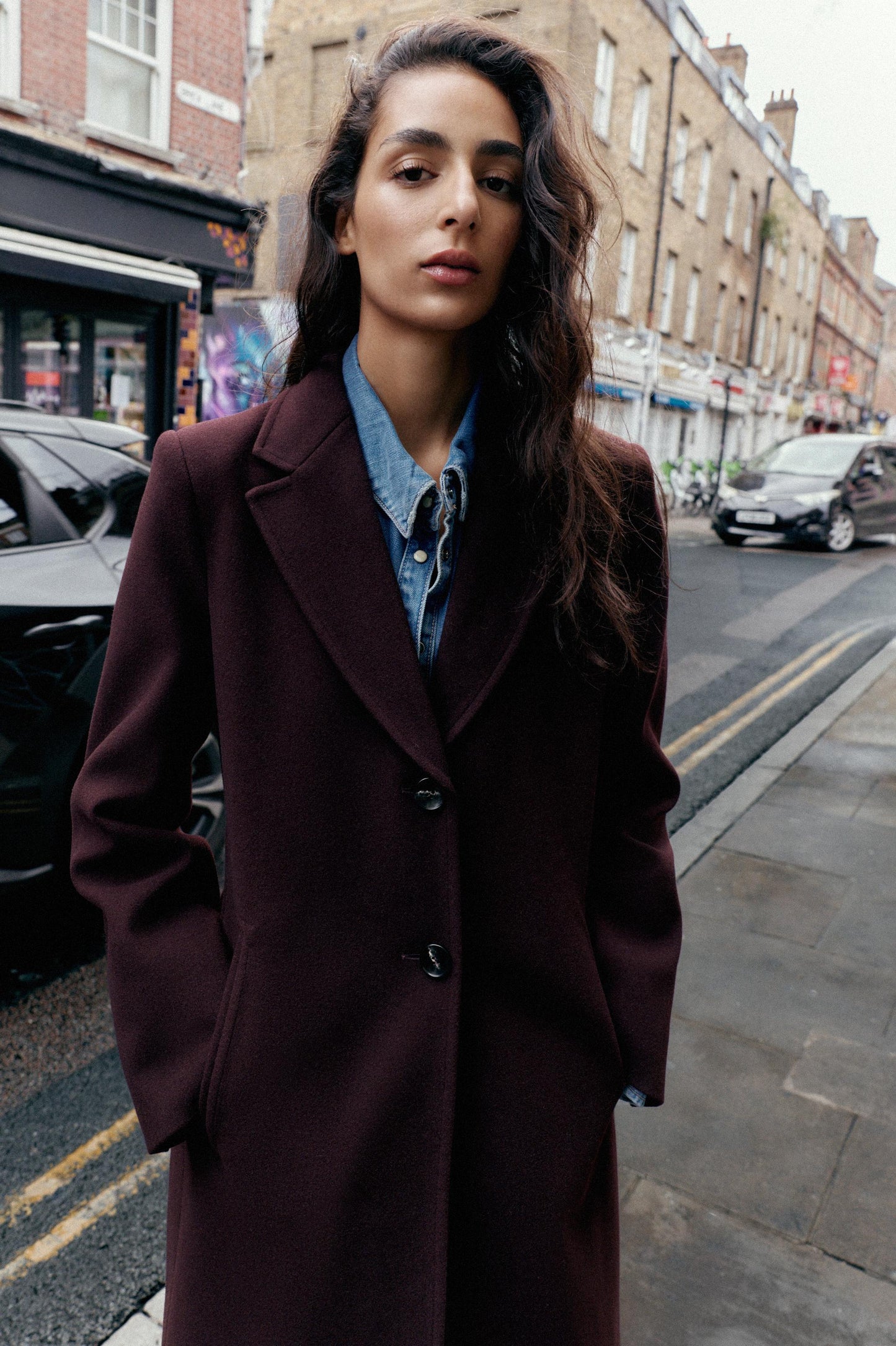 SOFT SHOULDER PAD COAT
