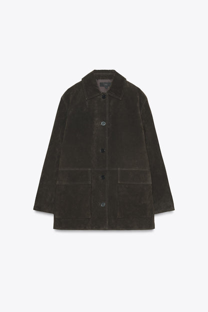 100% SUEDE JACKET