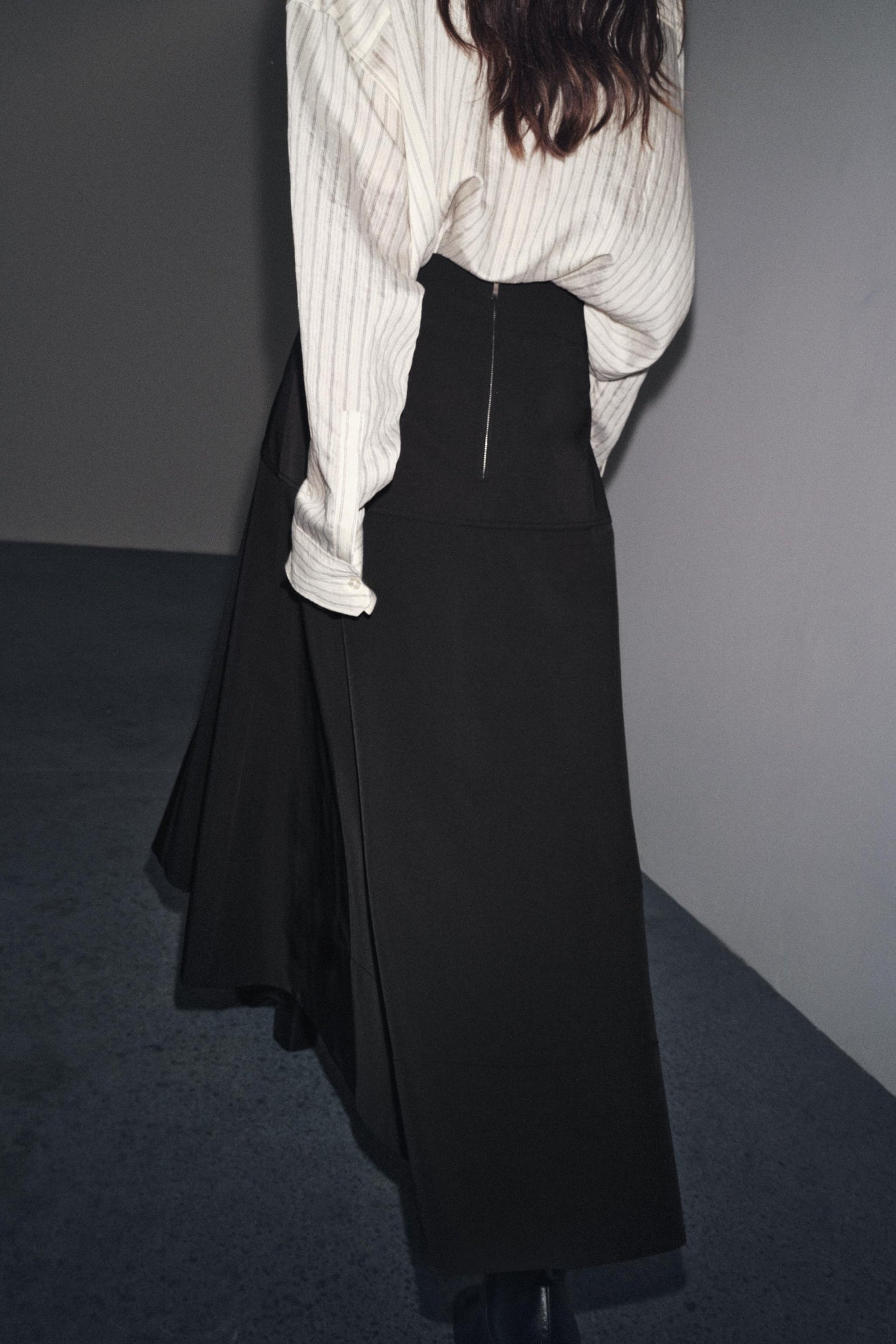 ZW COLLECTION FLARED BELT SKIRT