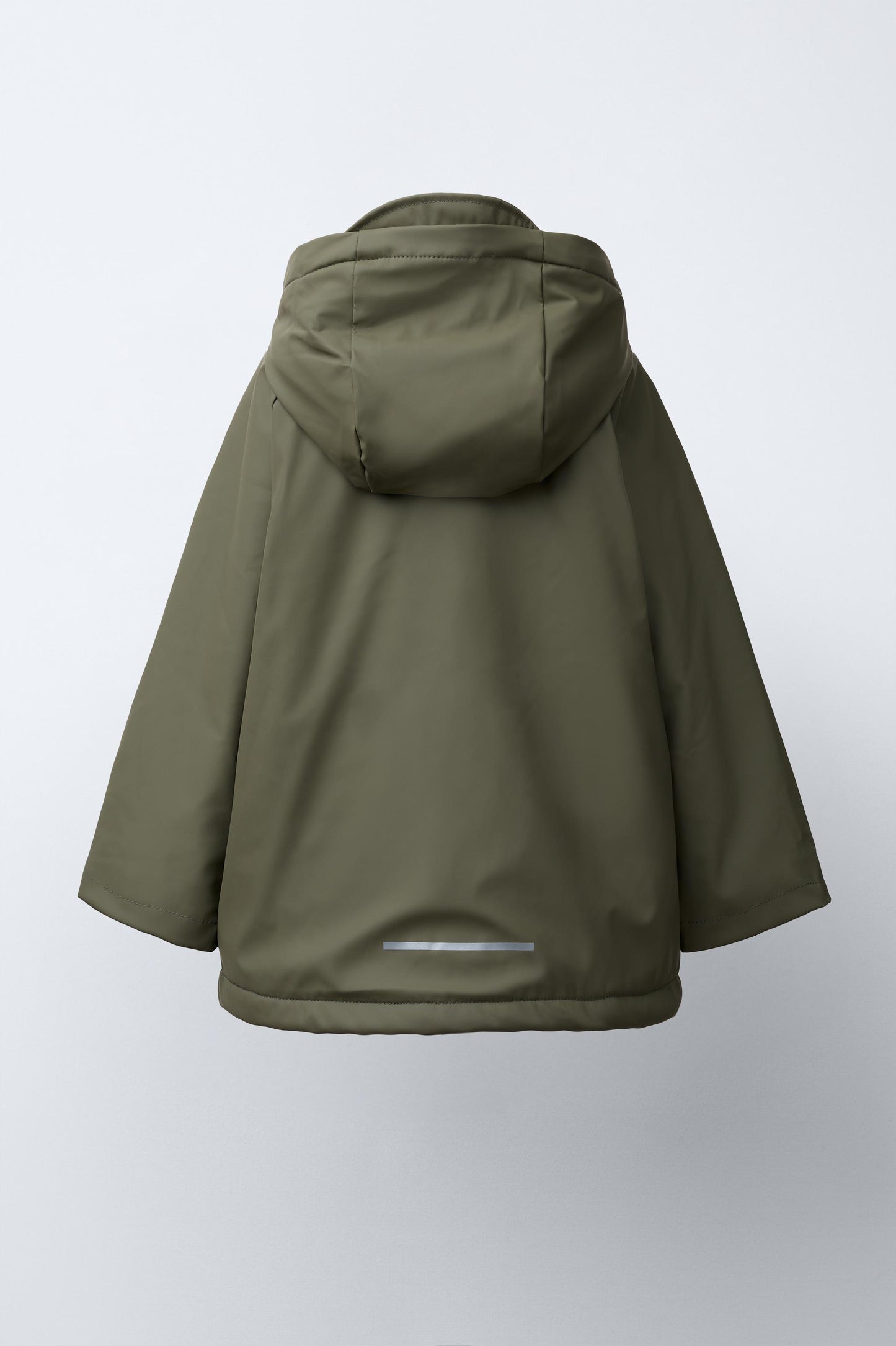 WATER REPELLENT FAUX SHEARLING COATED JACKET