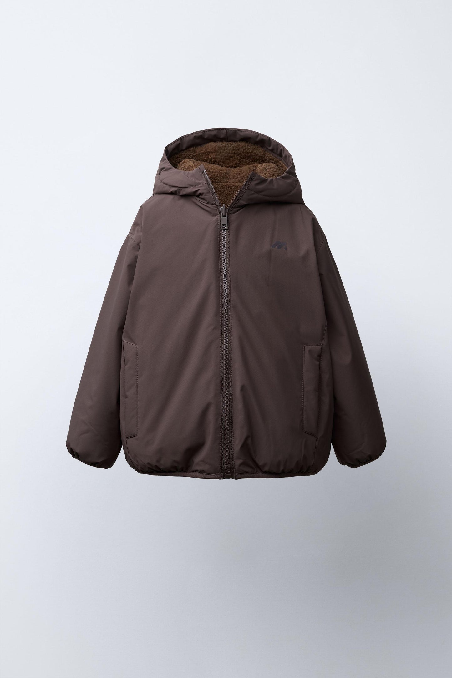 REVERSIBLE WATER REPELLENT LOGO JACKET