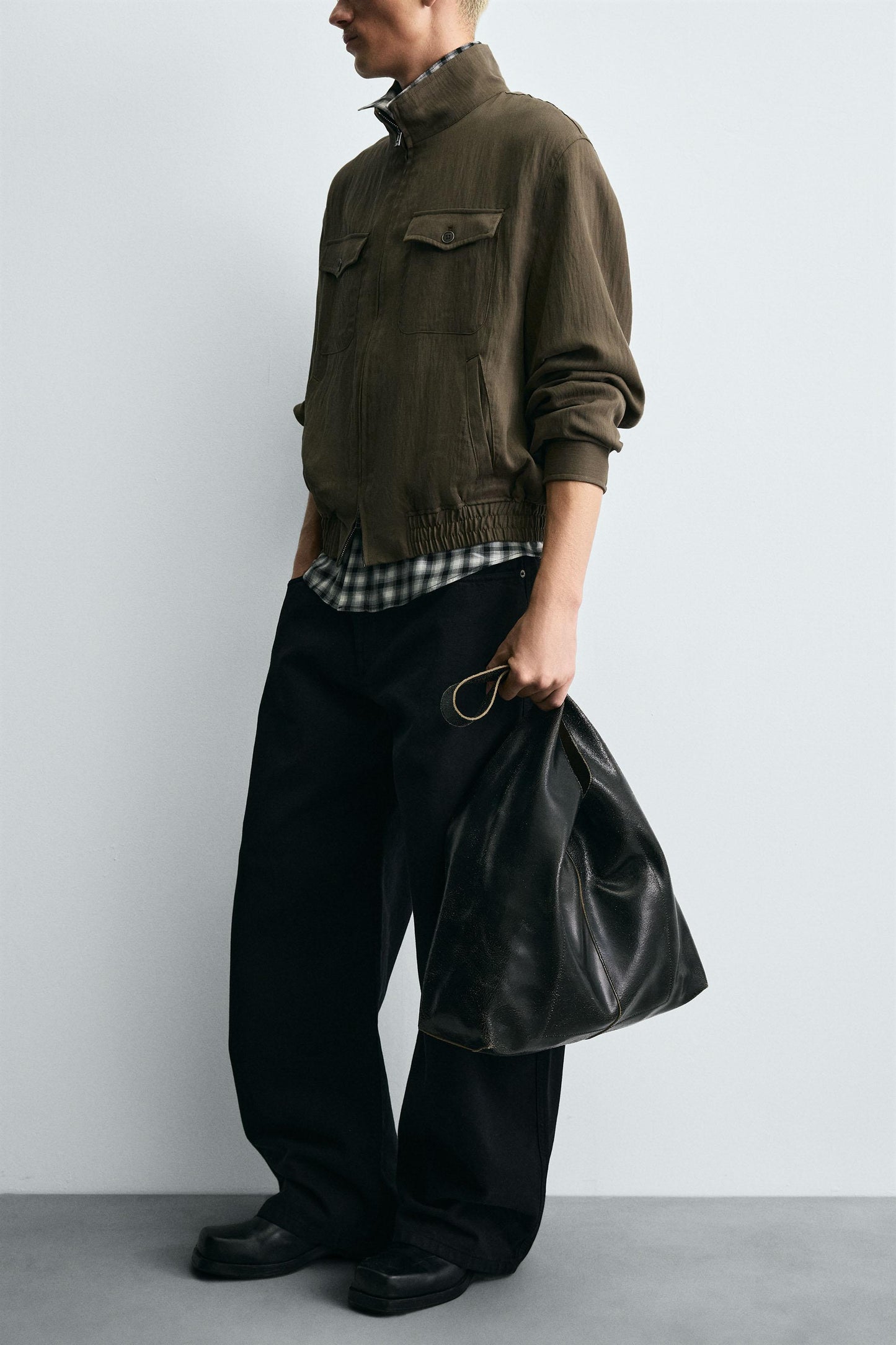 RELAXED FIT FLOWY JACKET