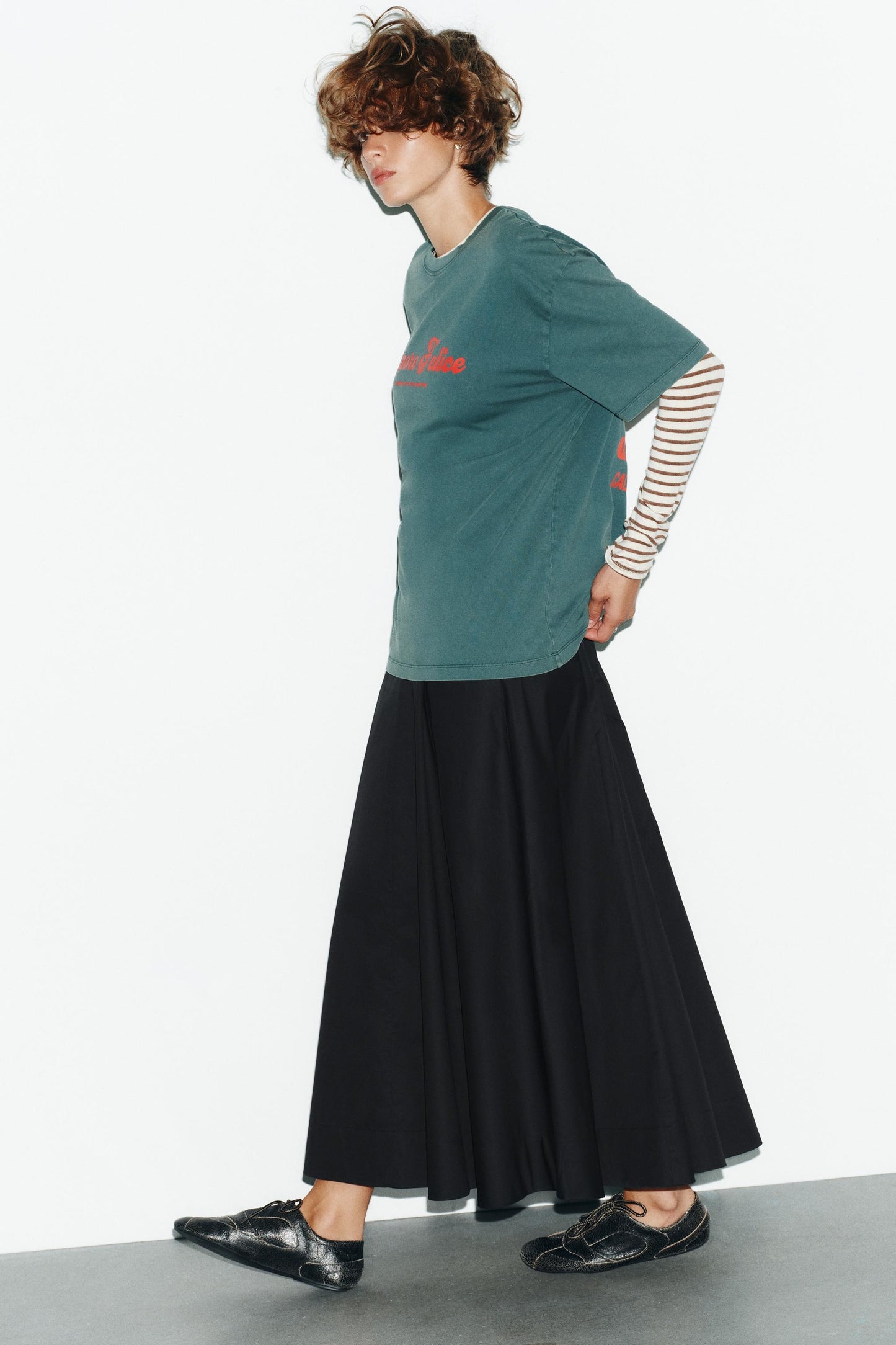 TEXT PRINT T-SHIRT