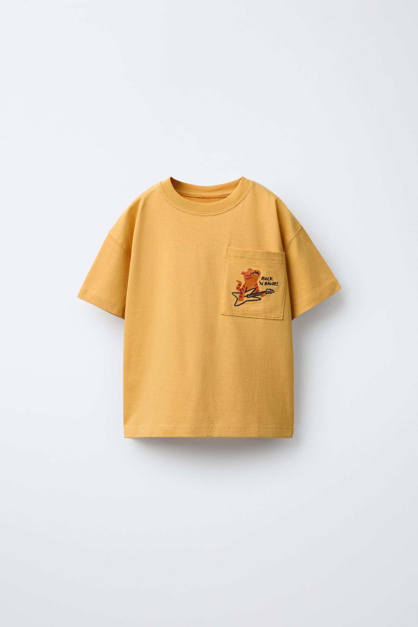 ANIMAL EMBROIDERY T-SHIRT