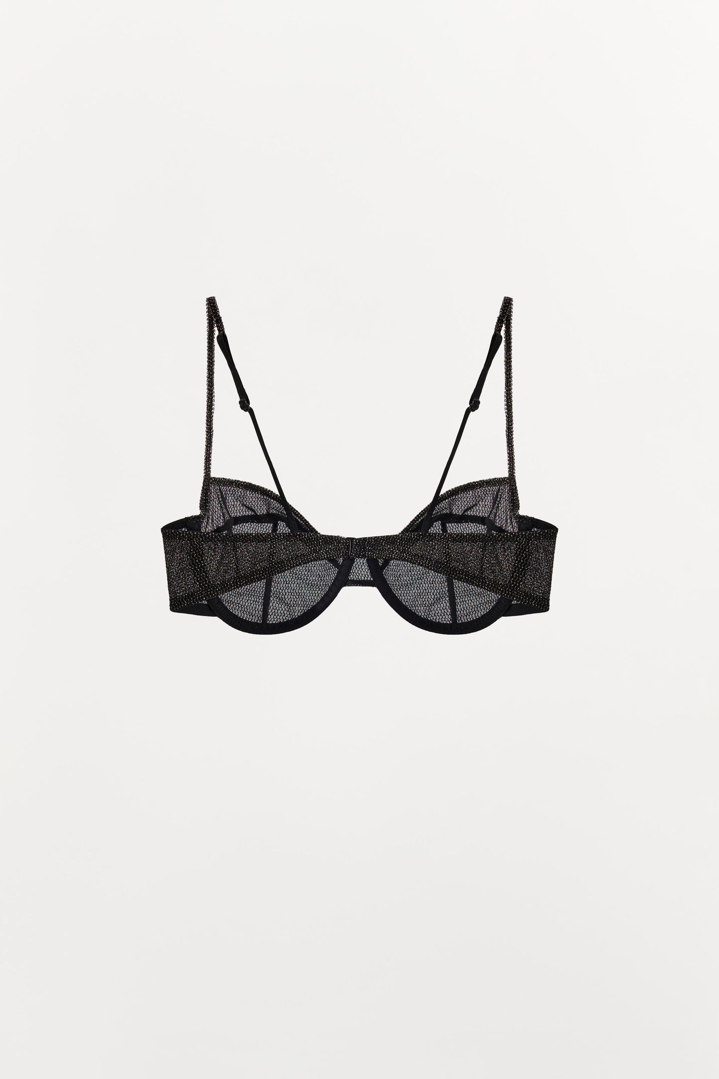 METALLIC THREAD UNDERWIRE BRA